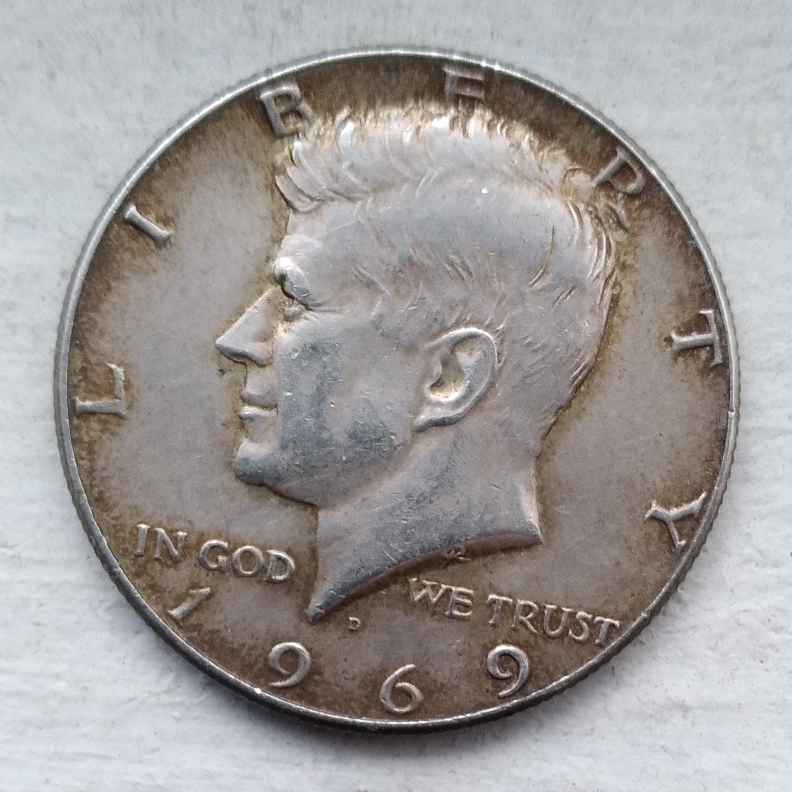 1/2 Dollar back