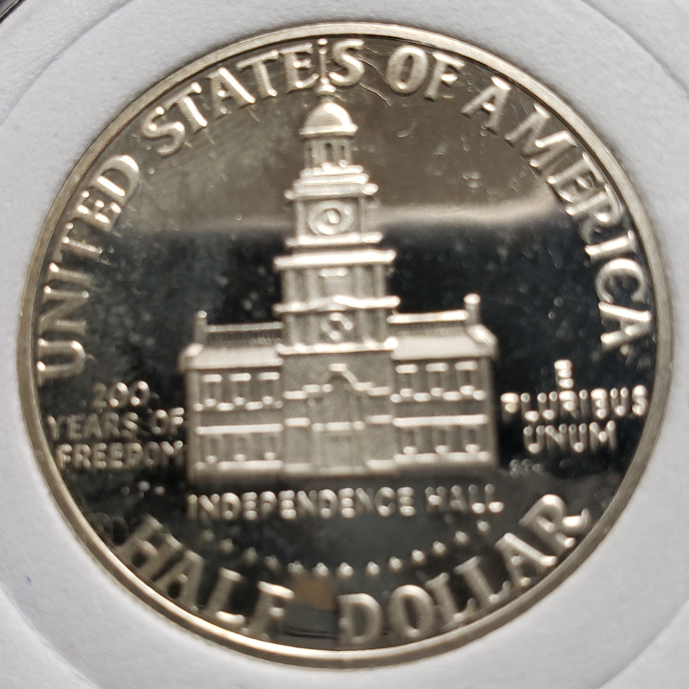 1/2 Dollar front