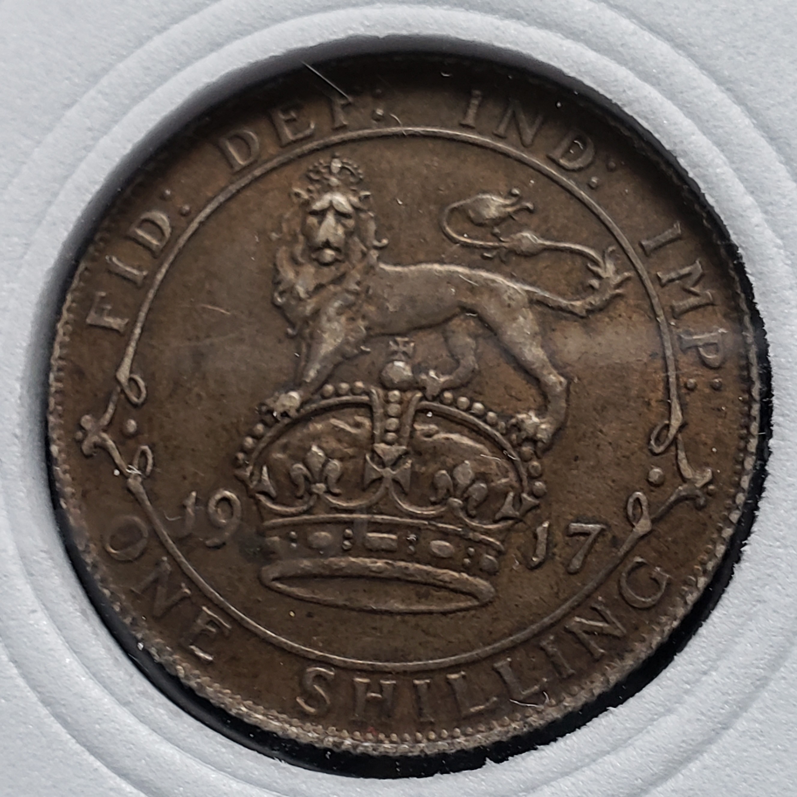 1 Shilling front