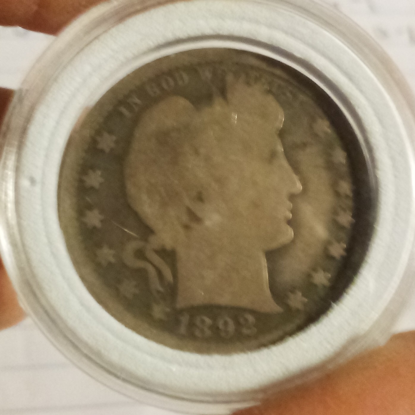 1/4 Dollar back