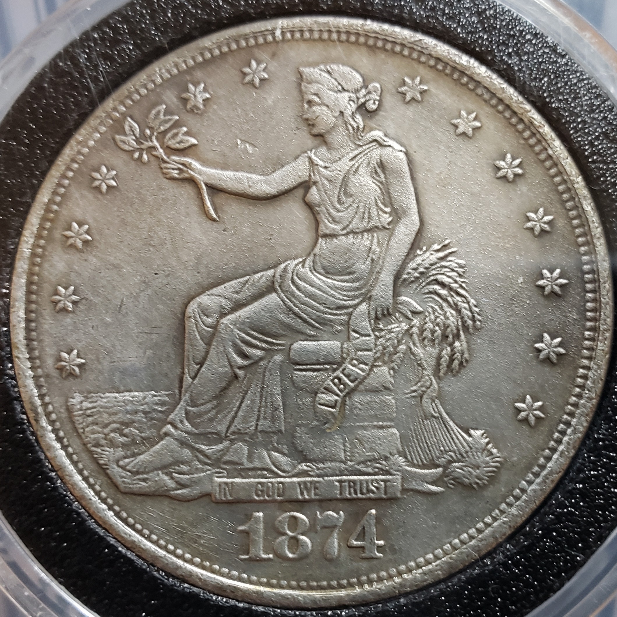 1 Trade dollar back