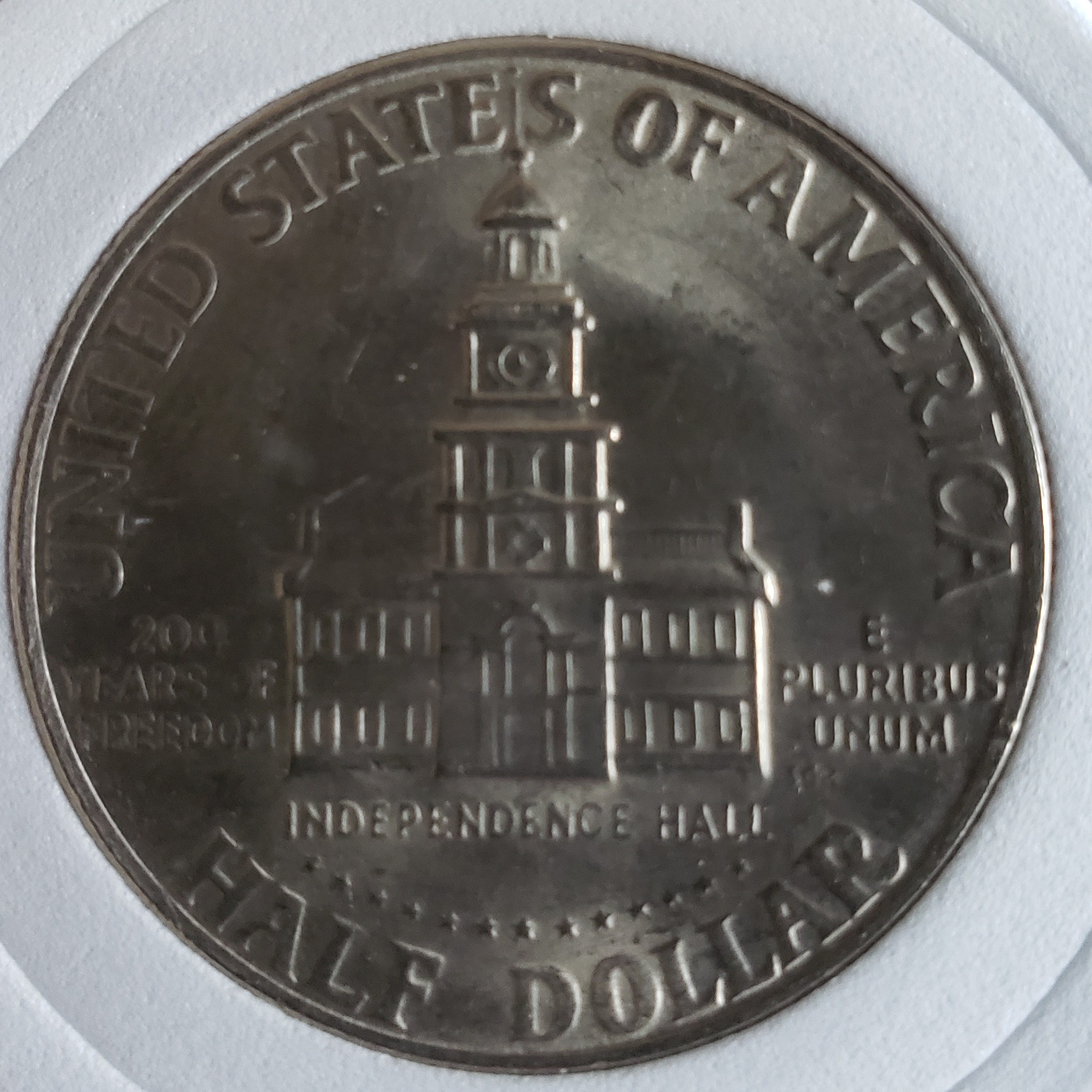 1/2 Dollar front