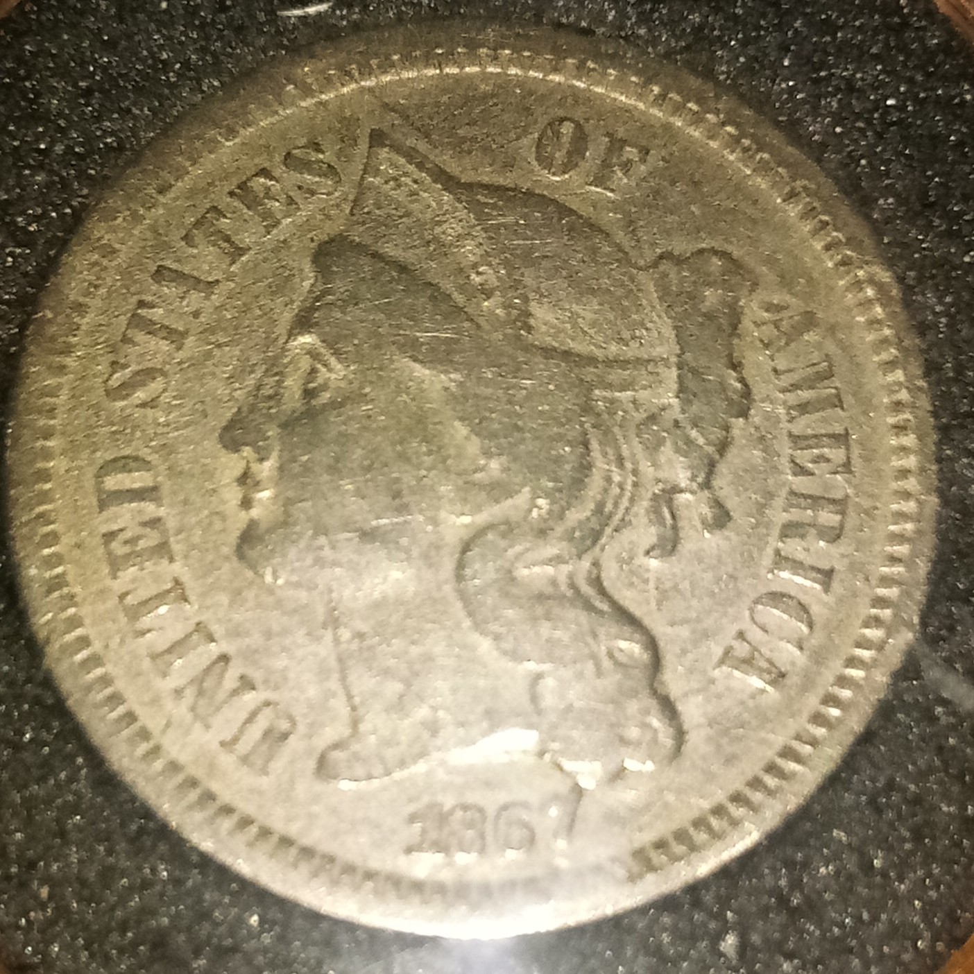 3 Cent back