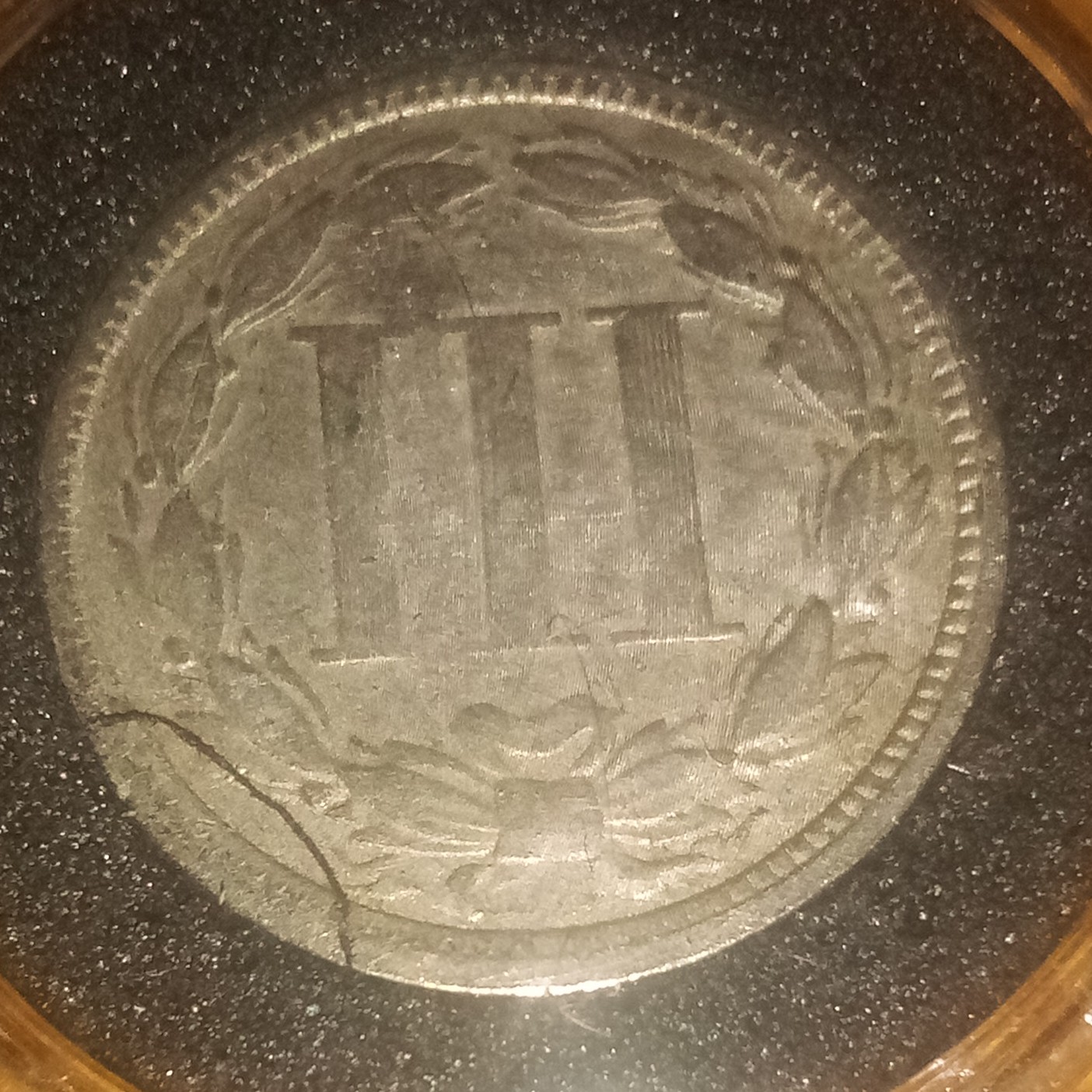 3 Cent front