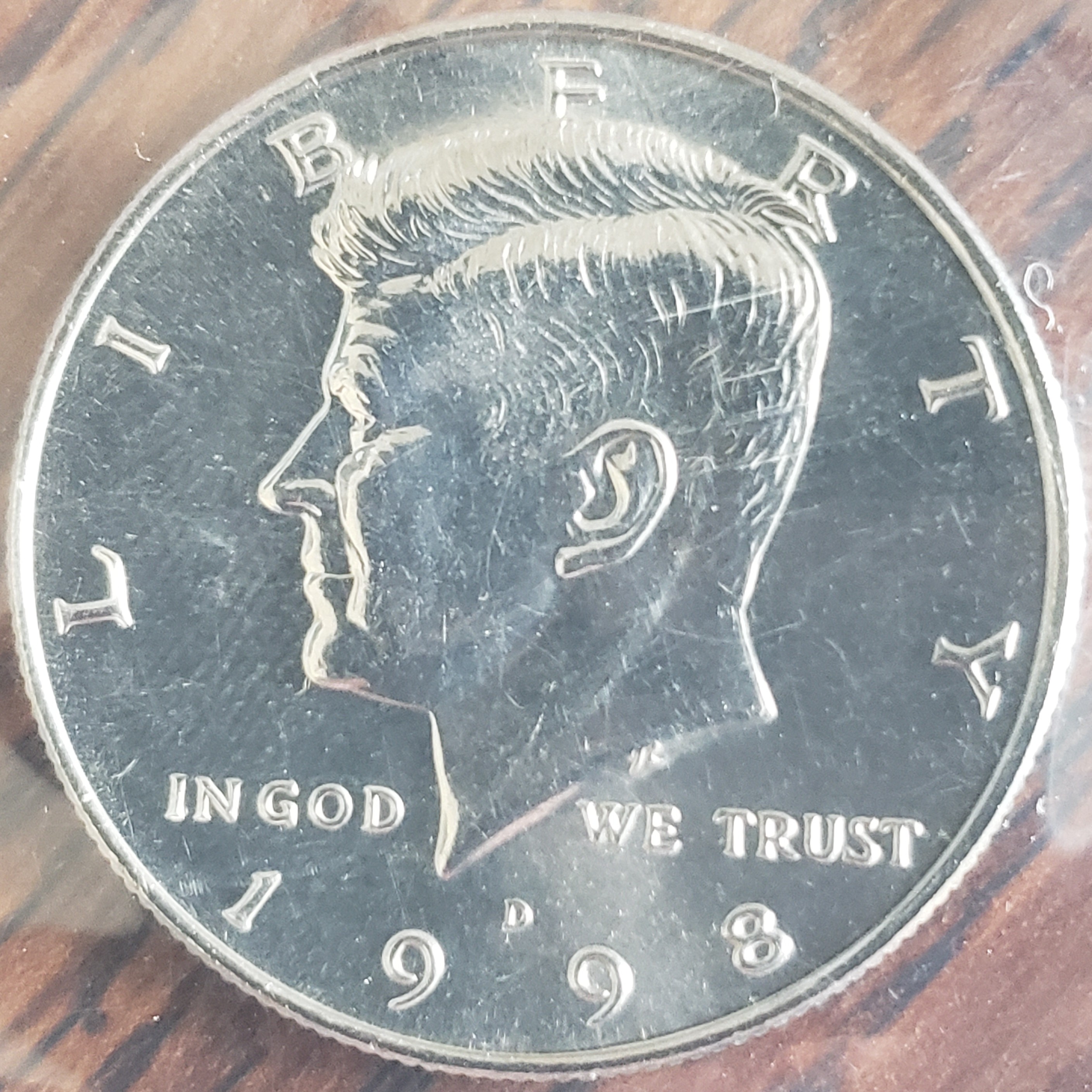 1/2 Dollar back
