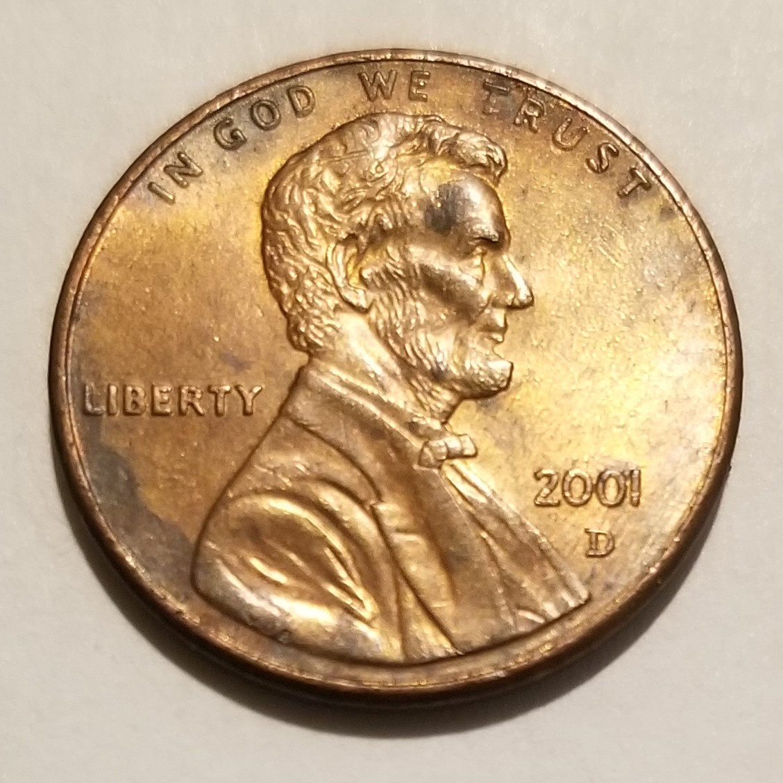 1 Cent back