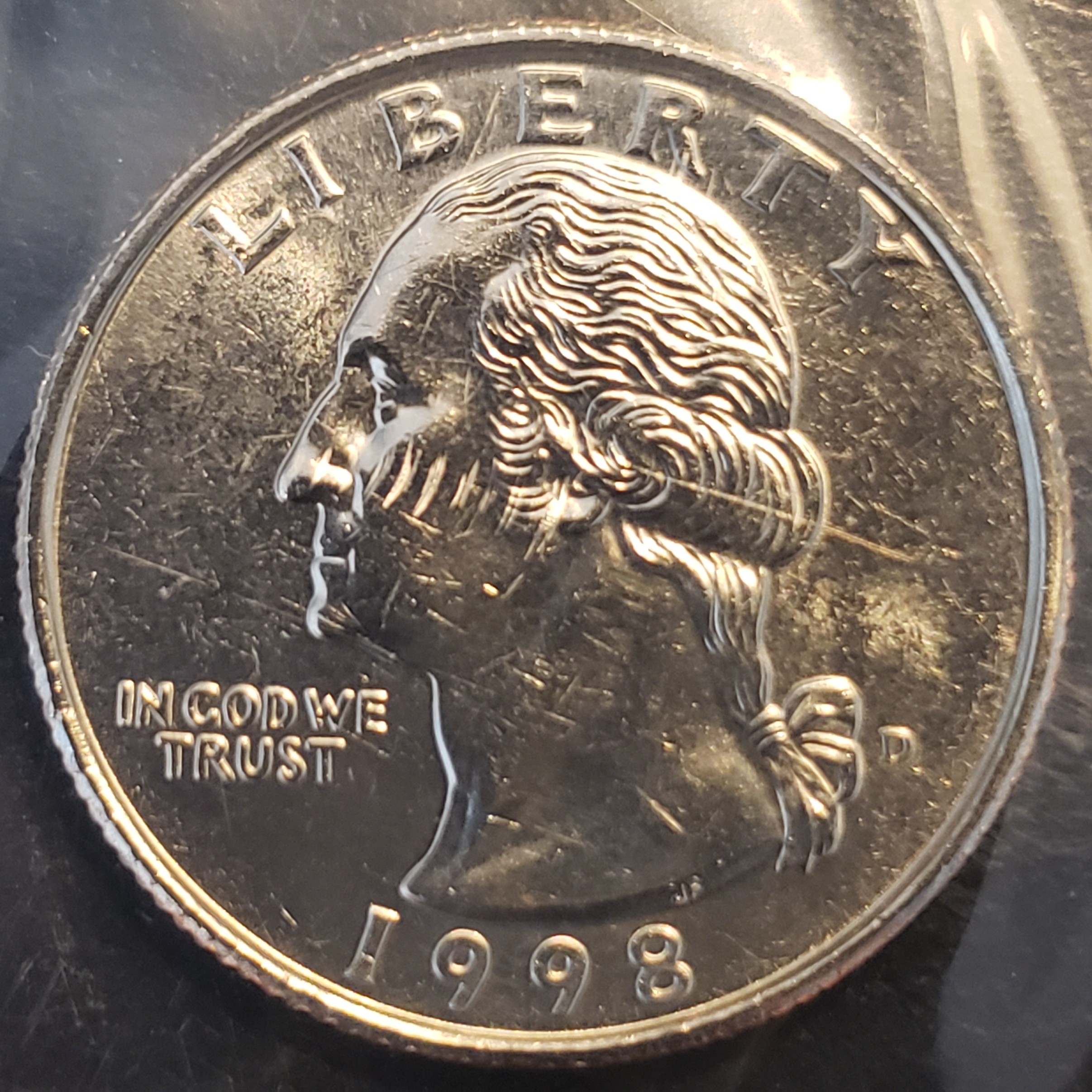 1/4 Dollar back
