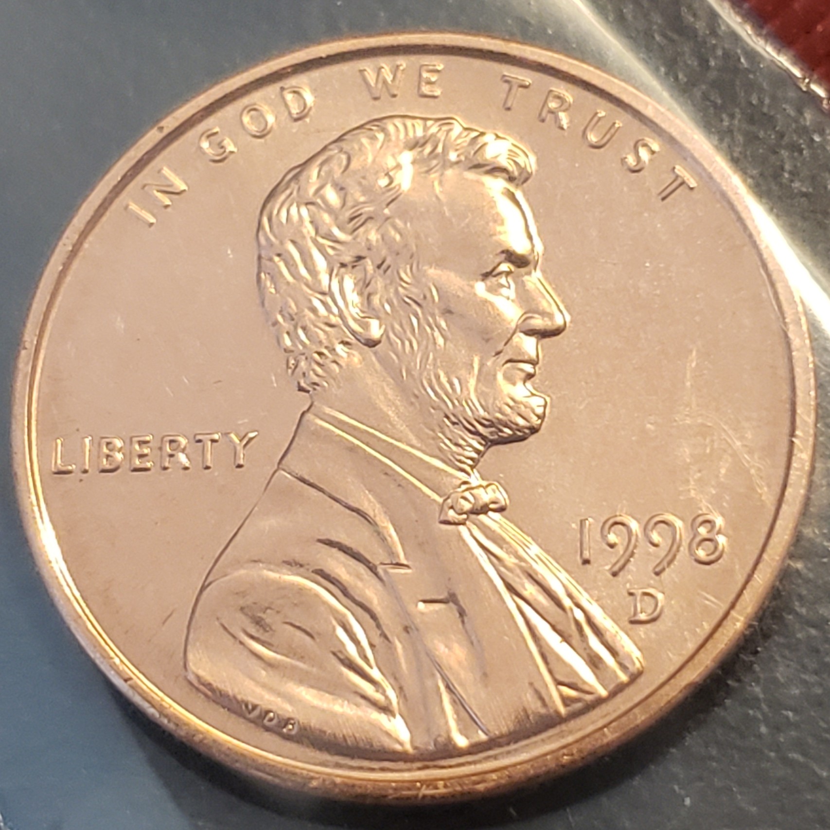 1 Cent back