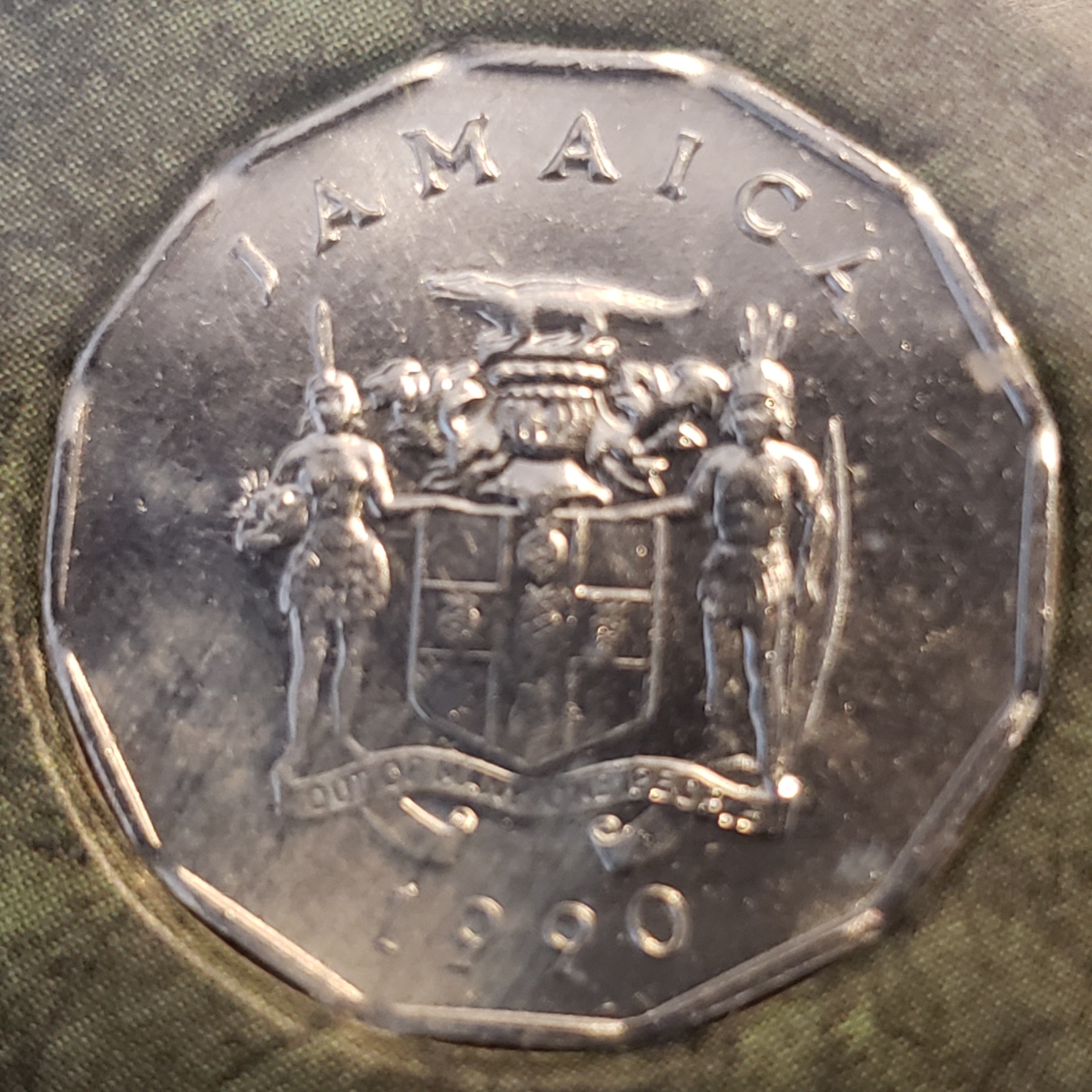 1 Cent back