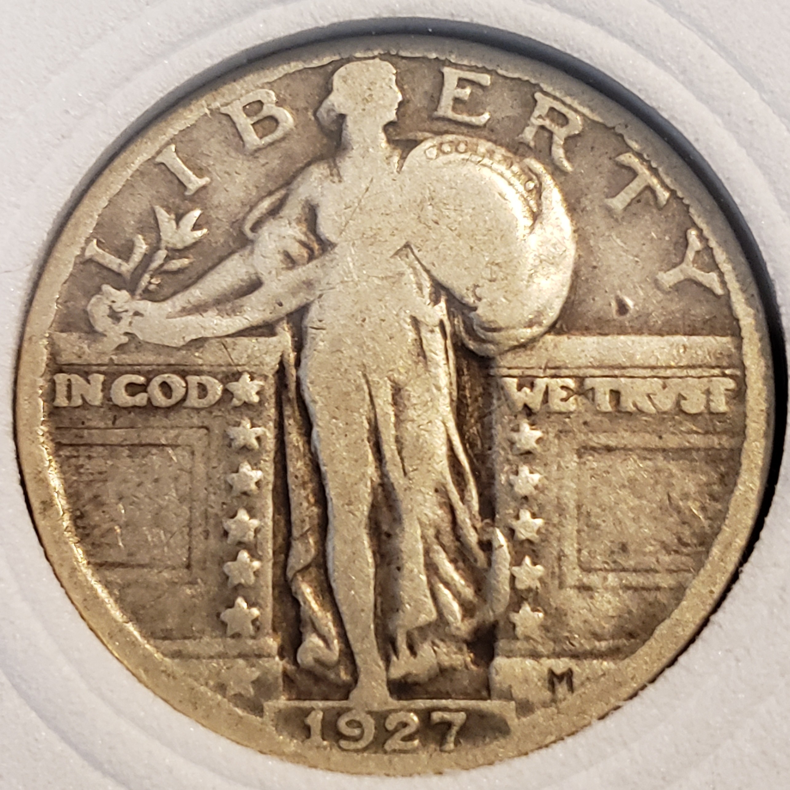 1/4 Dollar back