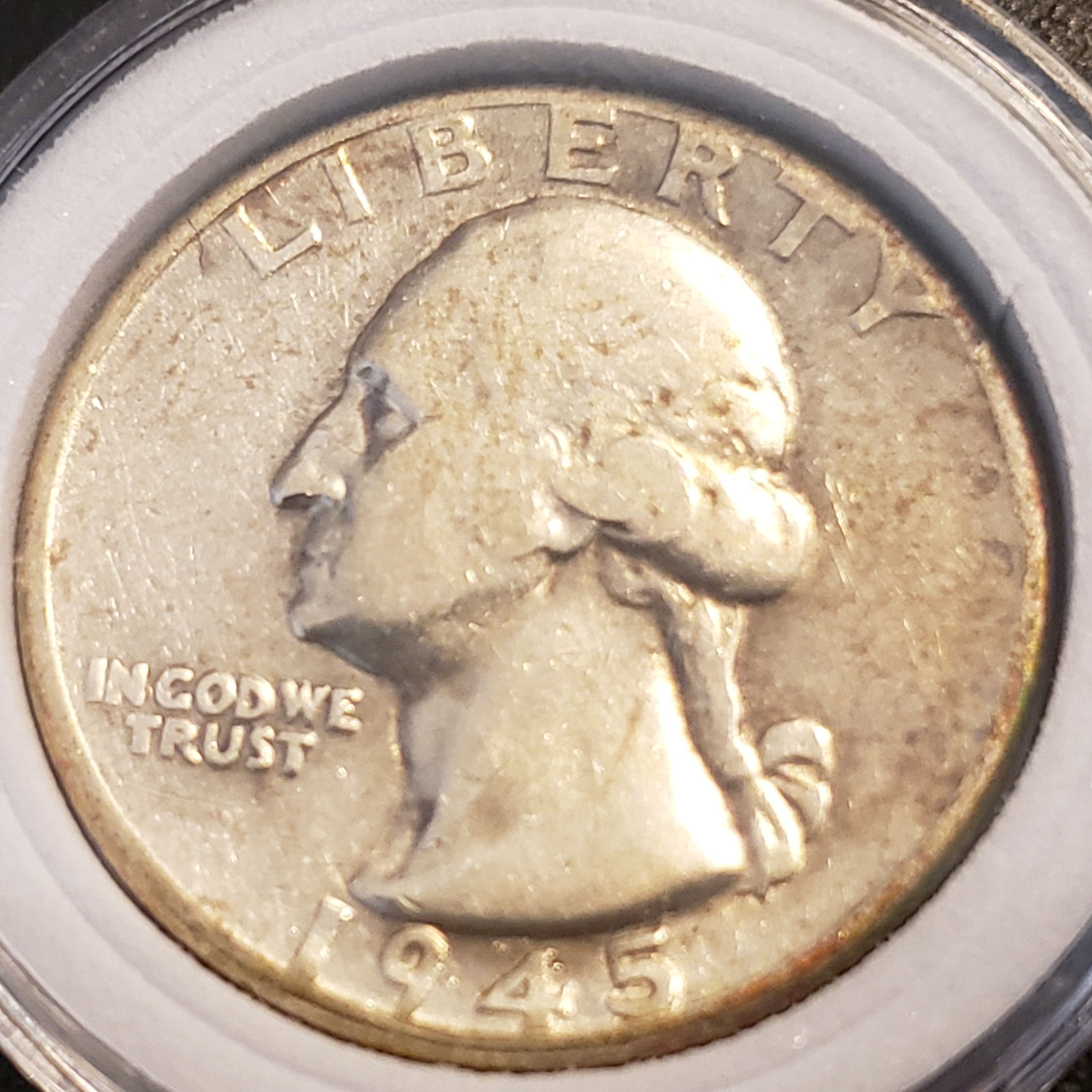 1/4 Dollar back
