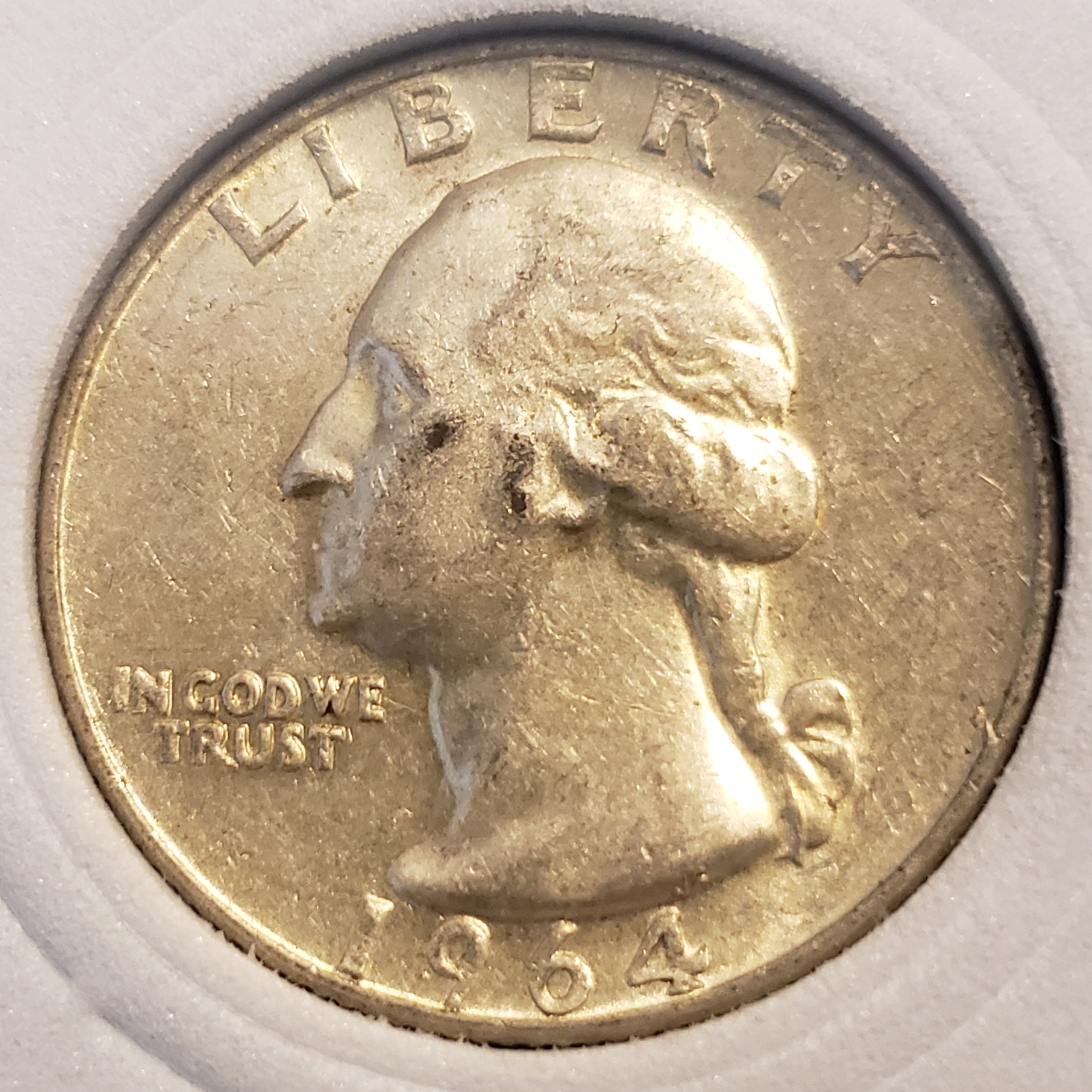 1/4 Dollar back