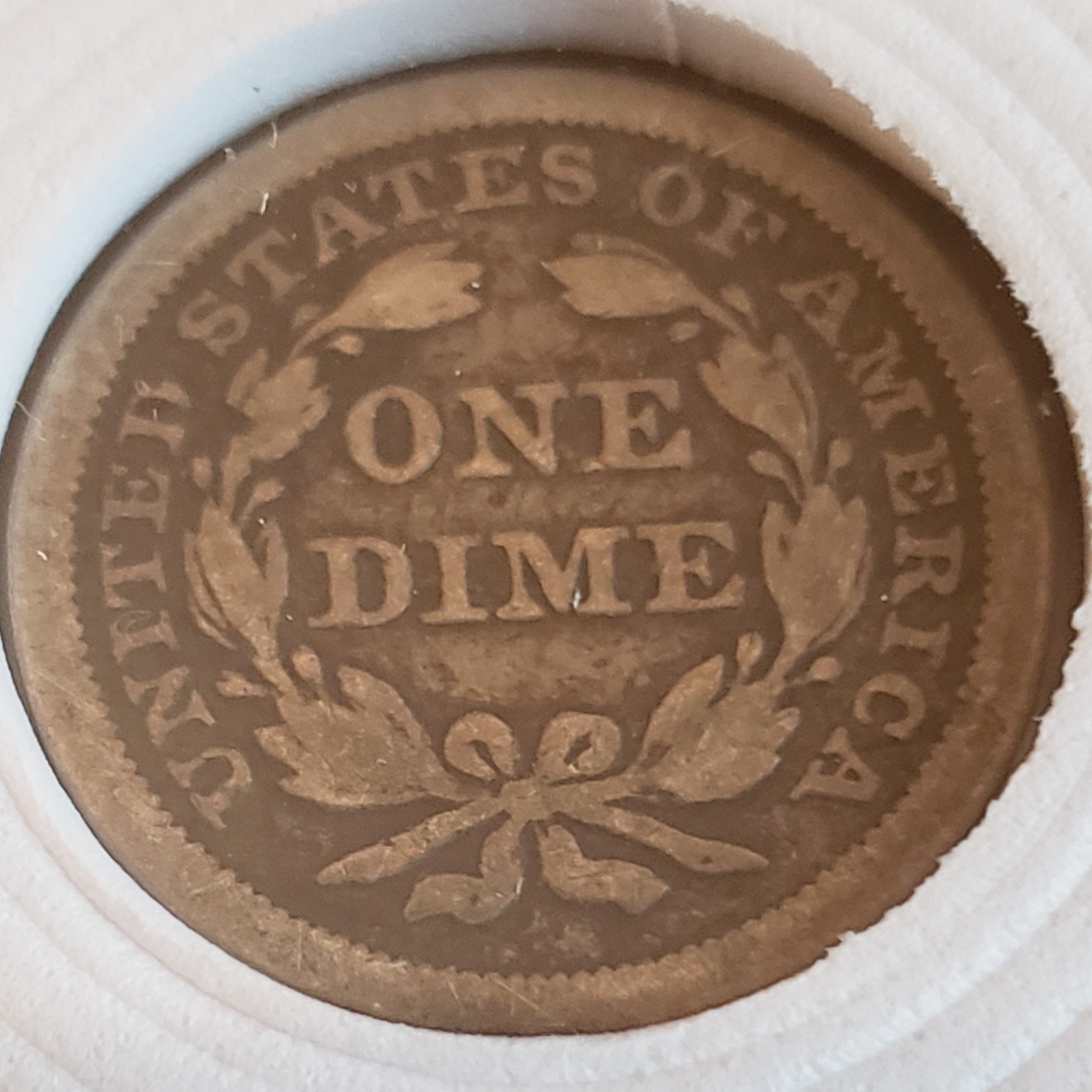 1 Dime front