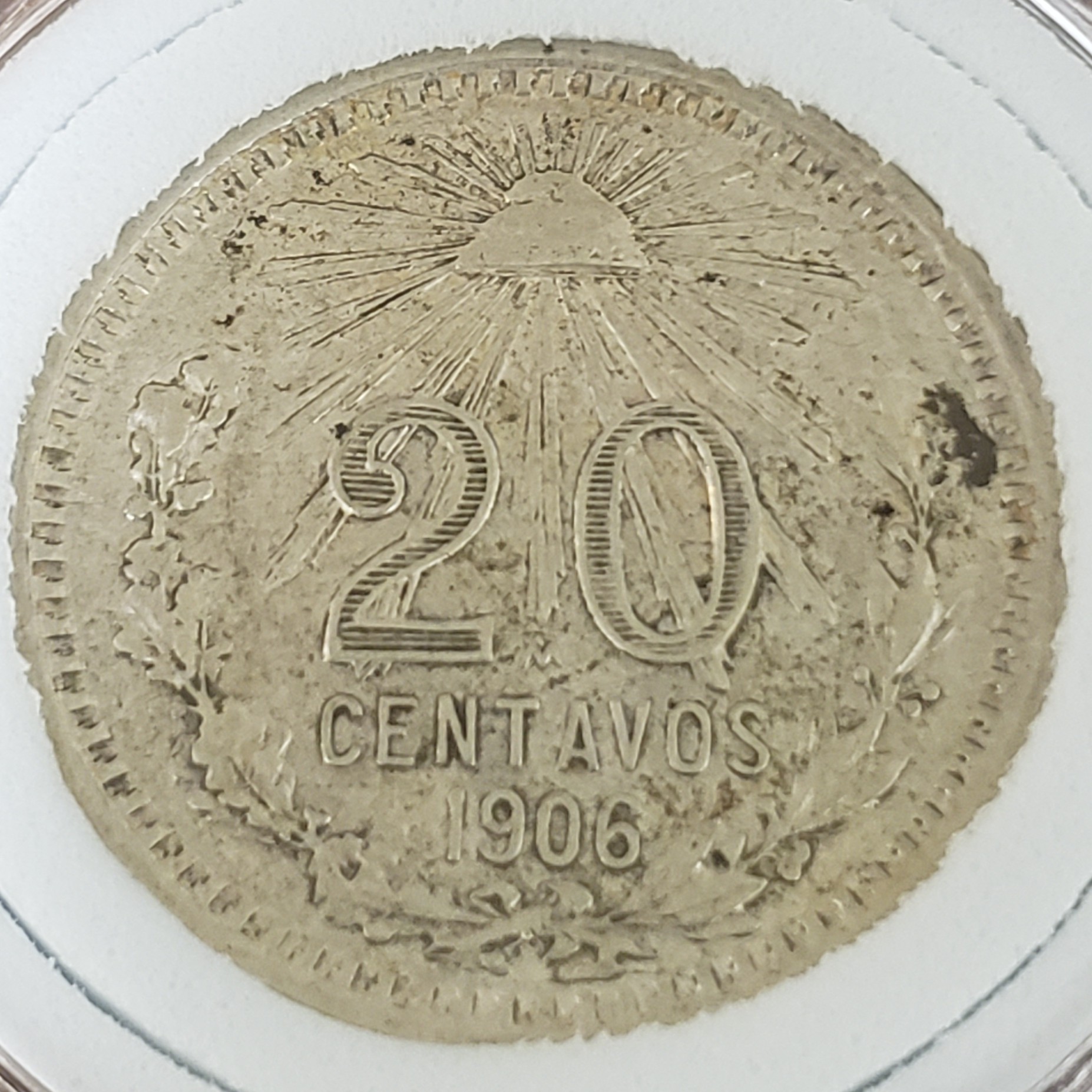 20 Centavo back