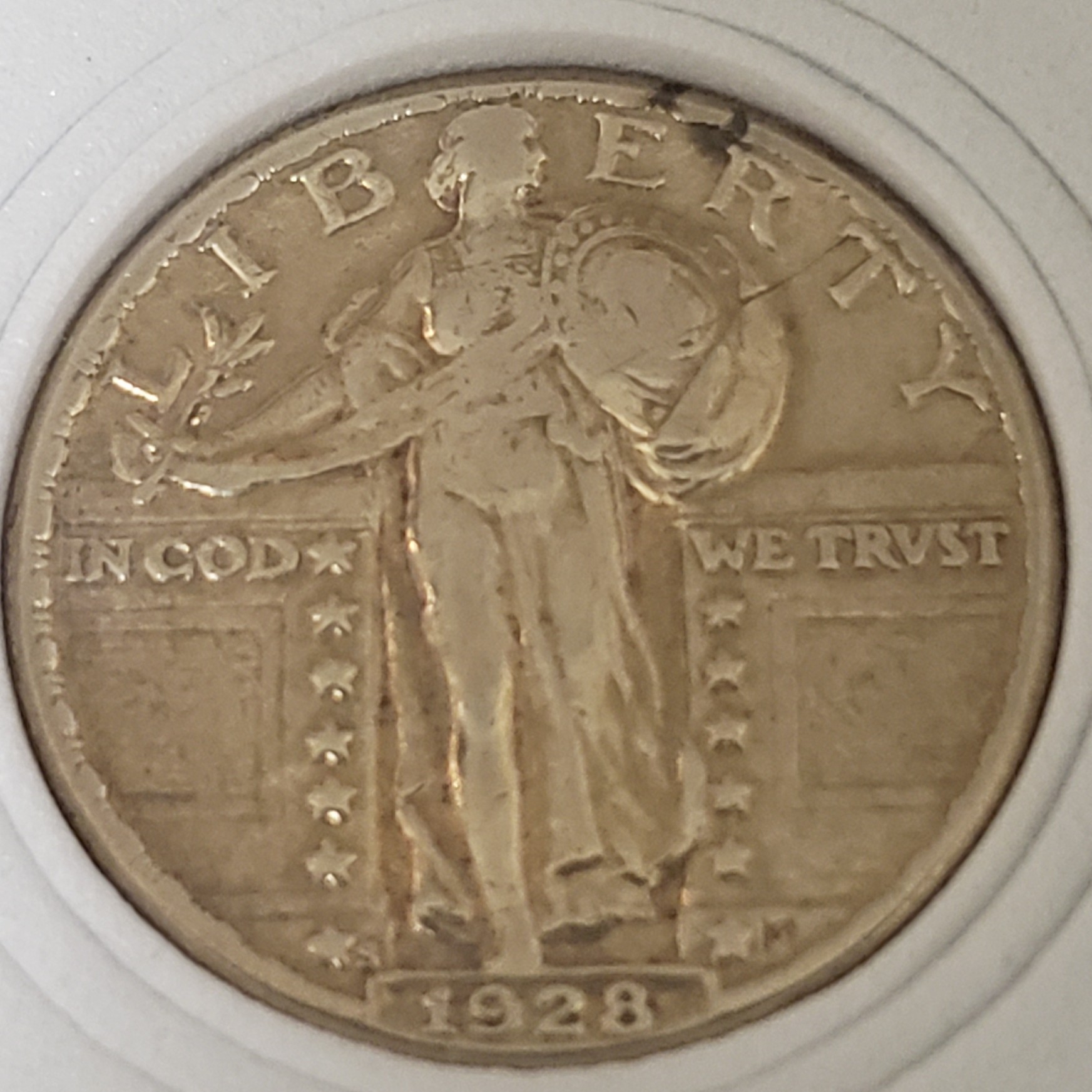 1/4 Dollar back