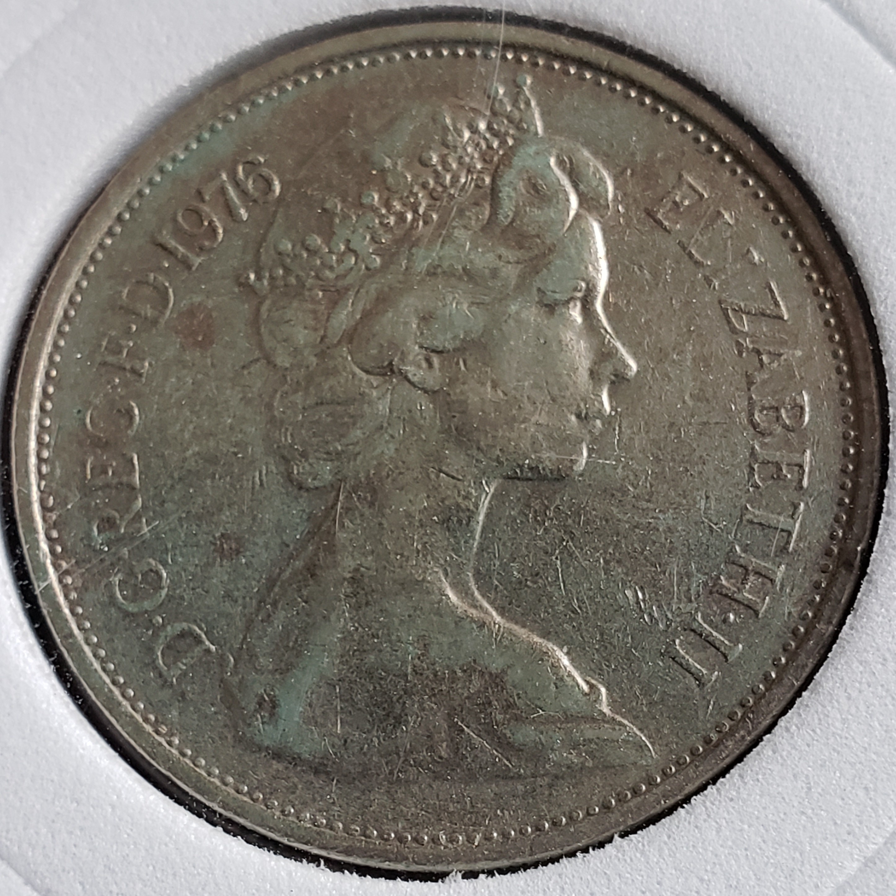 10 New pence back