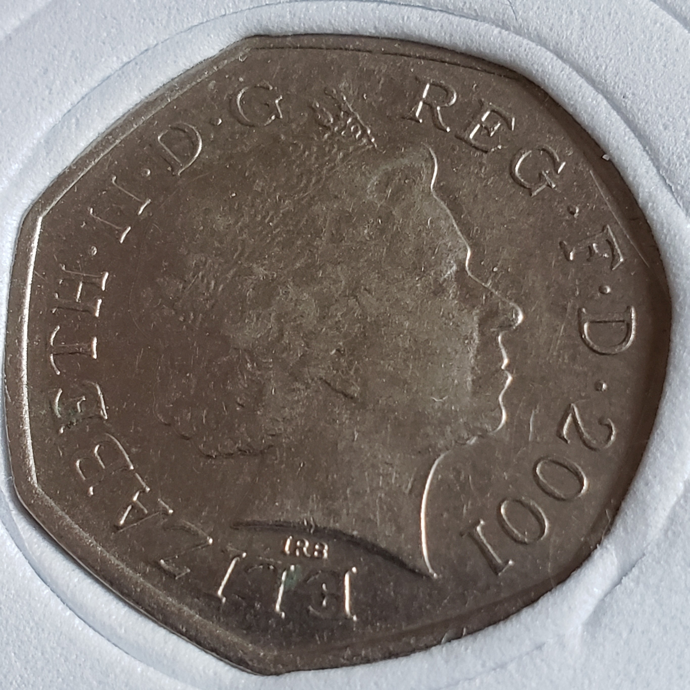 50 Pence back