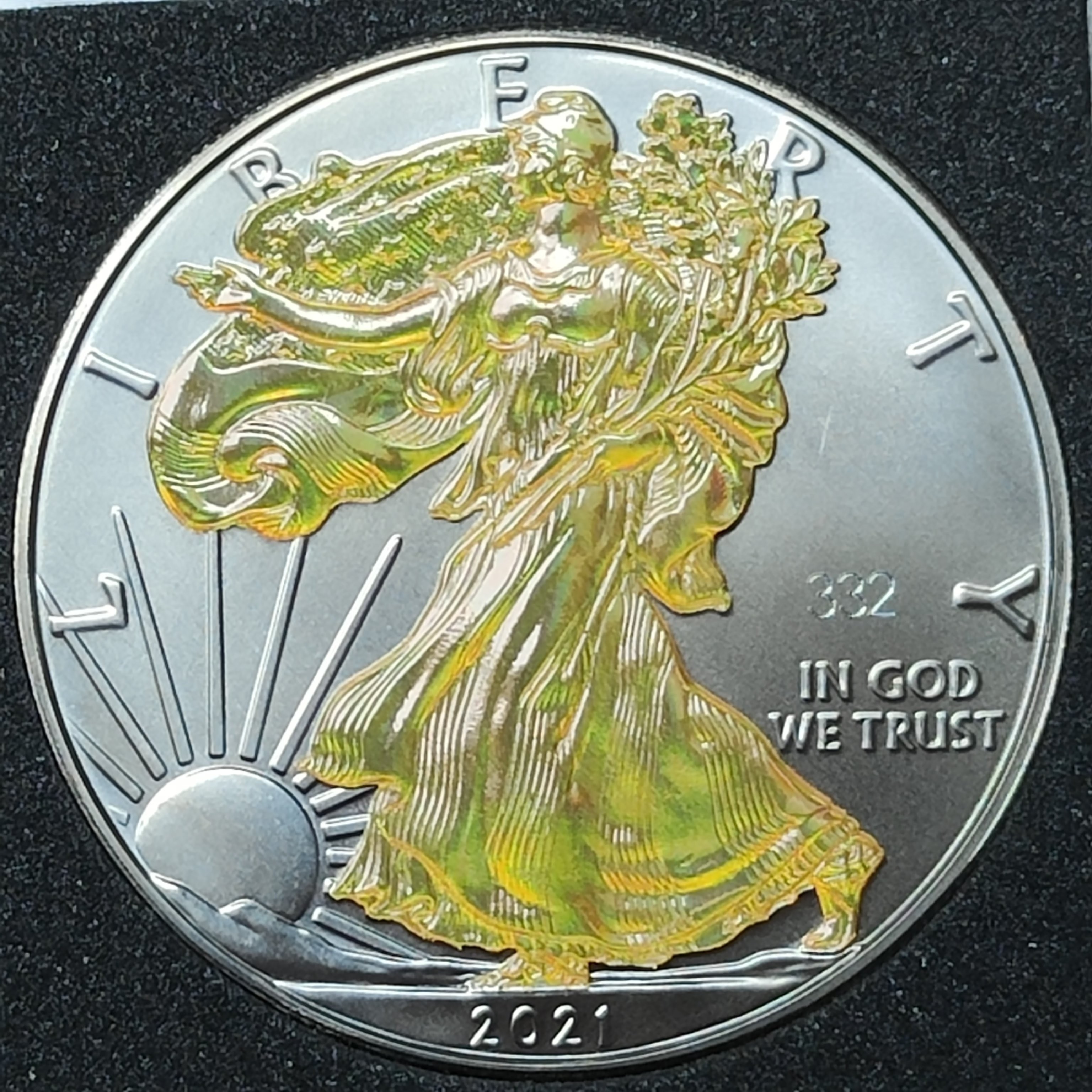 1 Troy ounce back