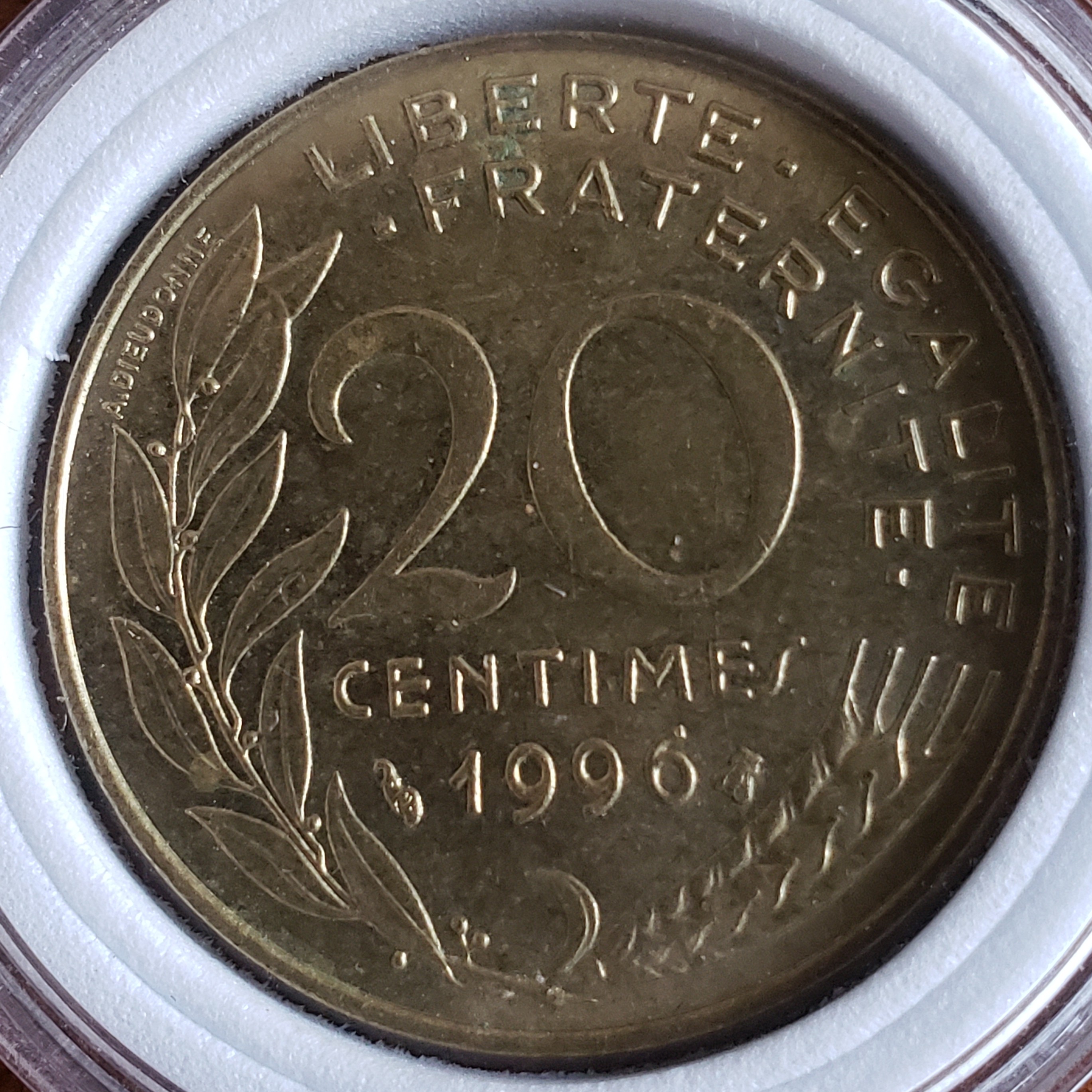 20 Centime front