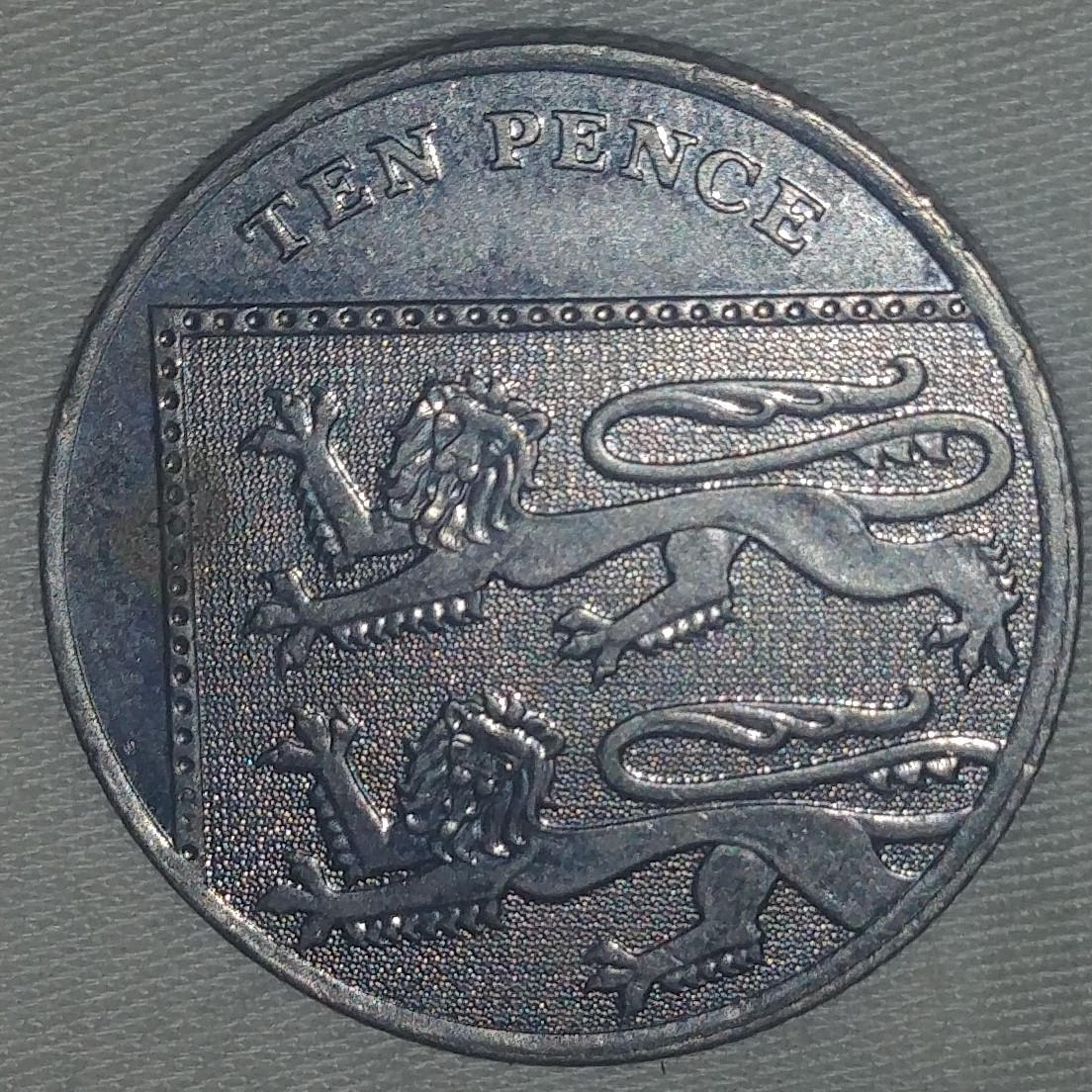 10 Pence front