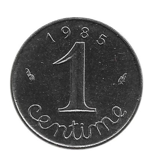 1 Centime front