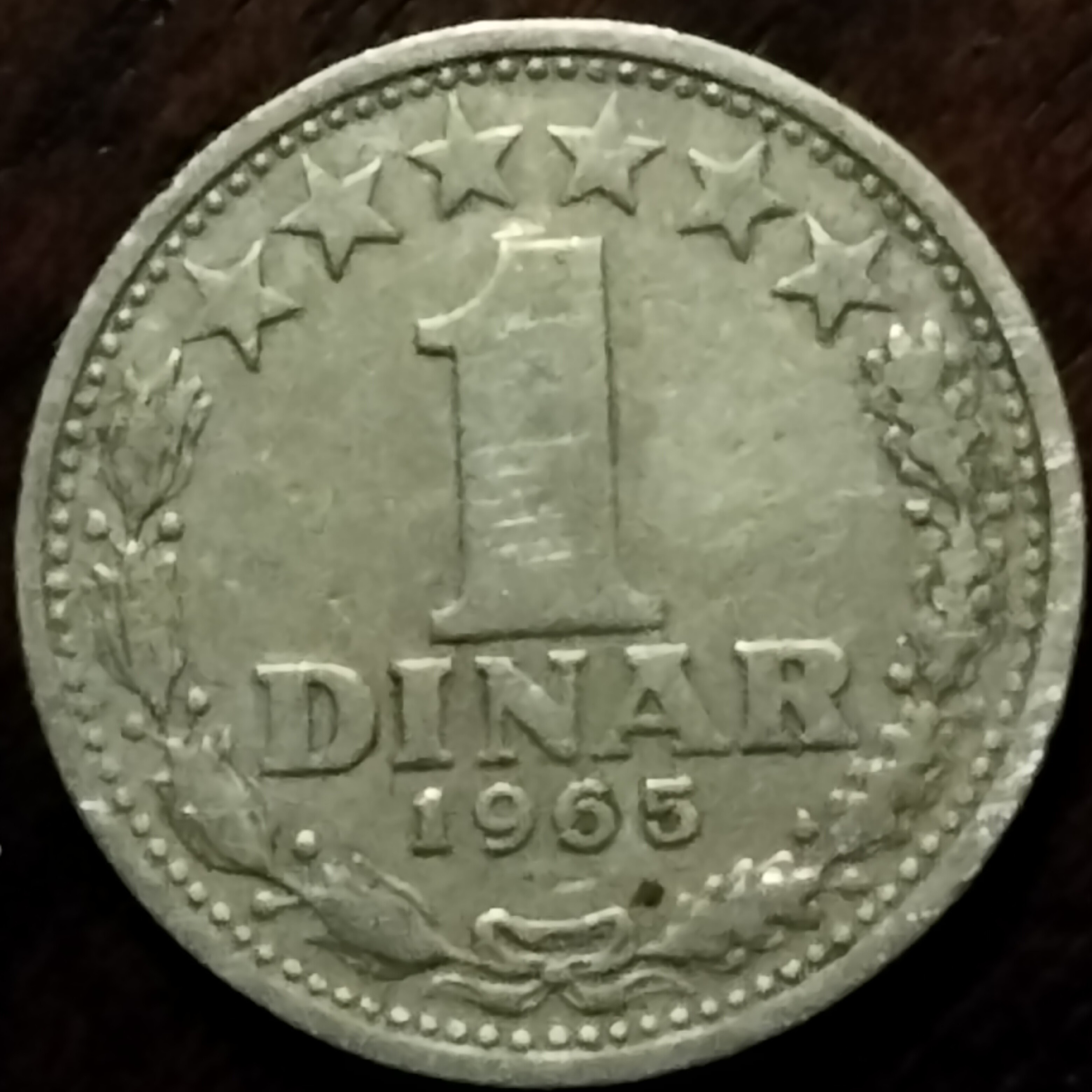 1 Dinar back