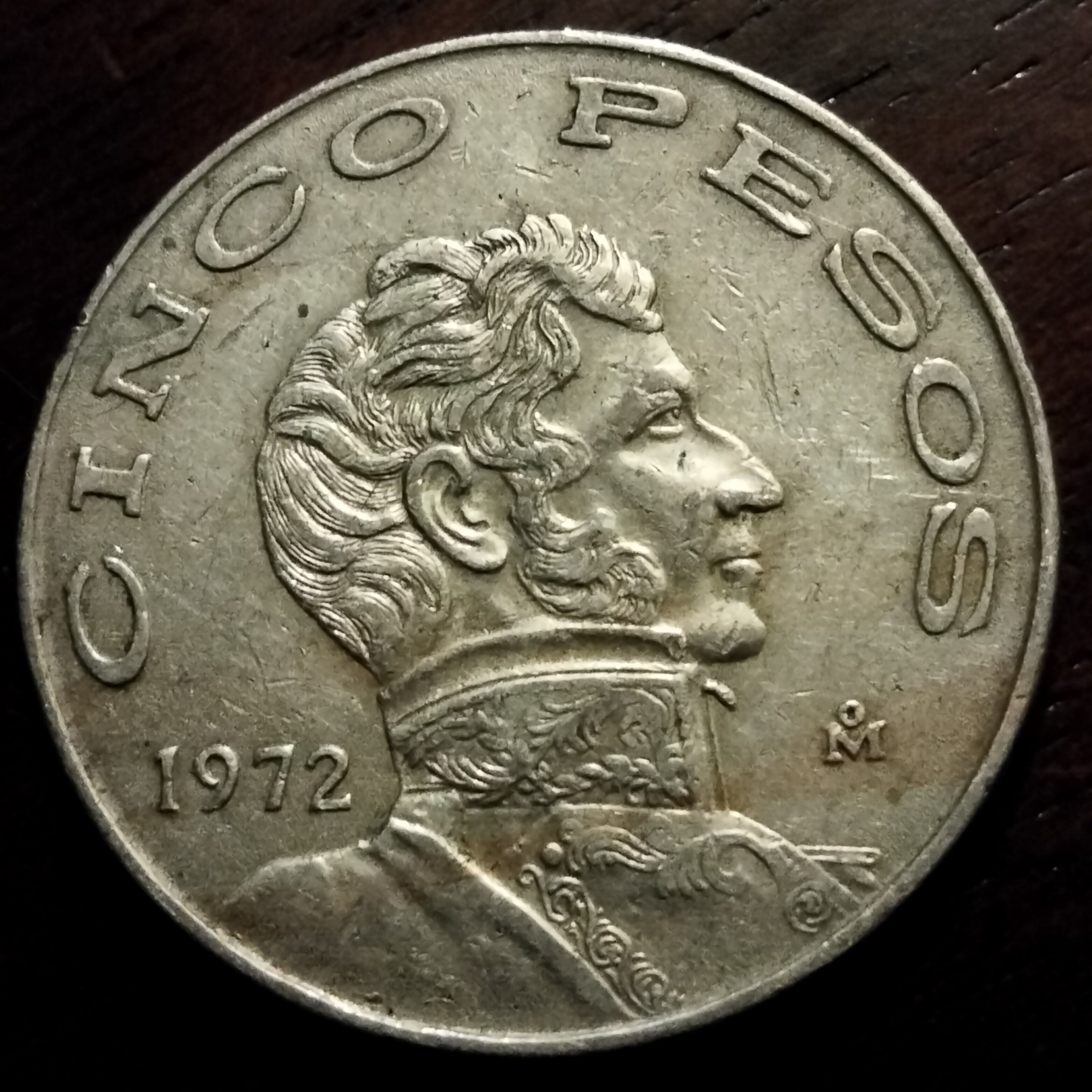 5 Peso back