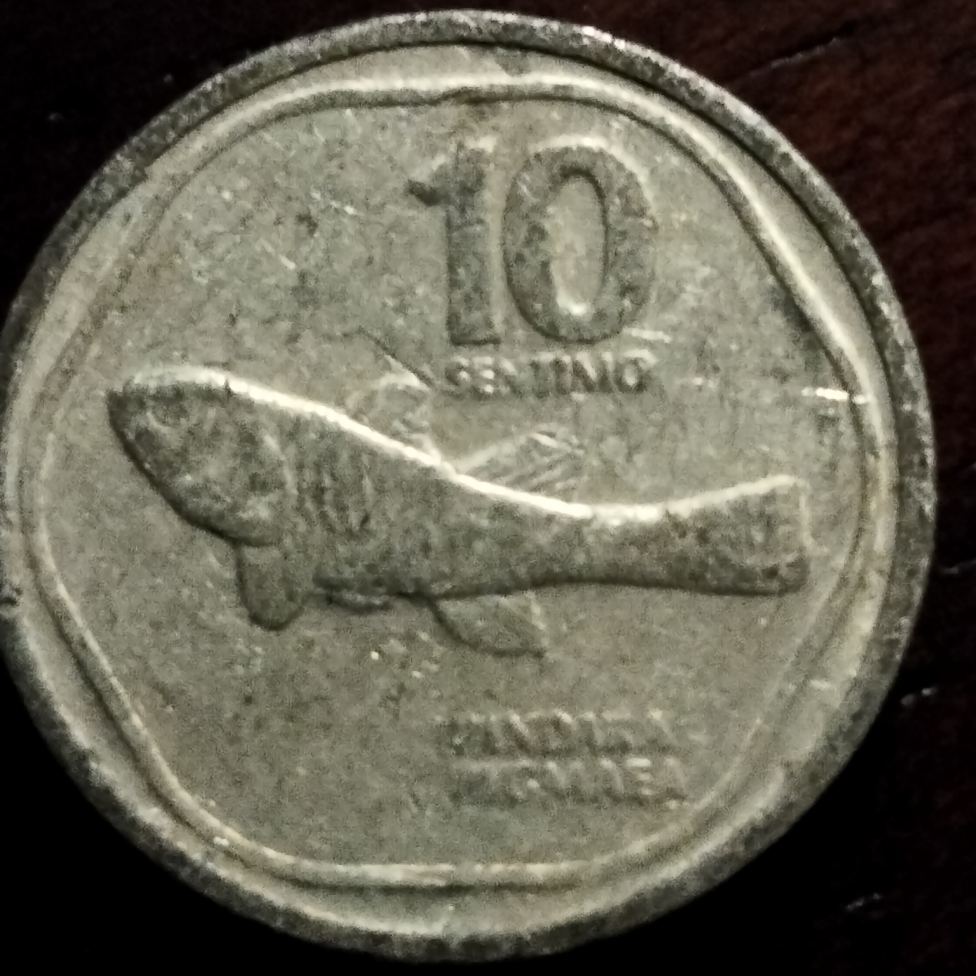 10 Céntimo front