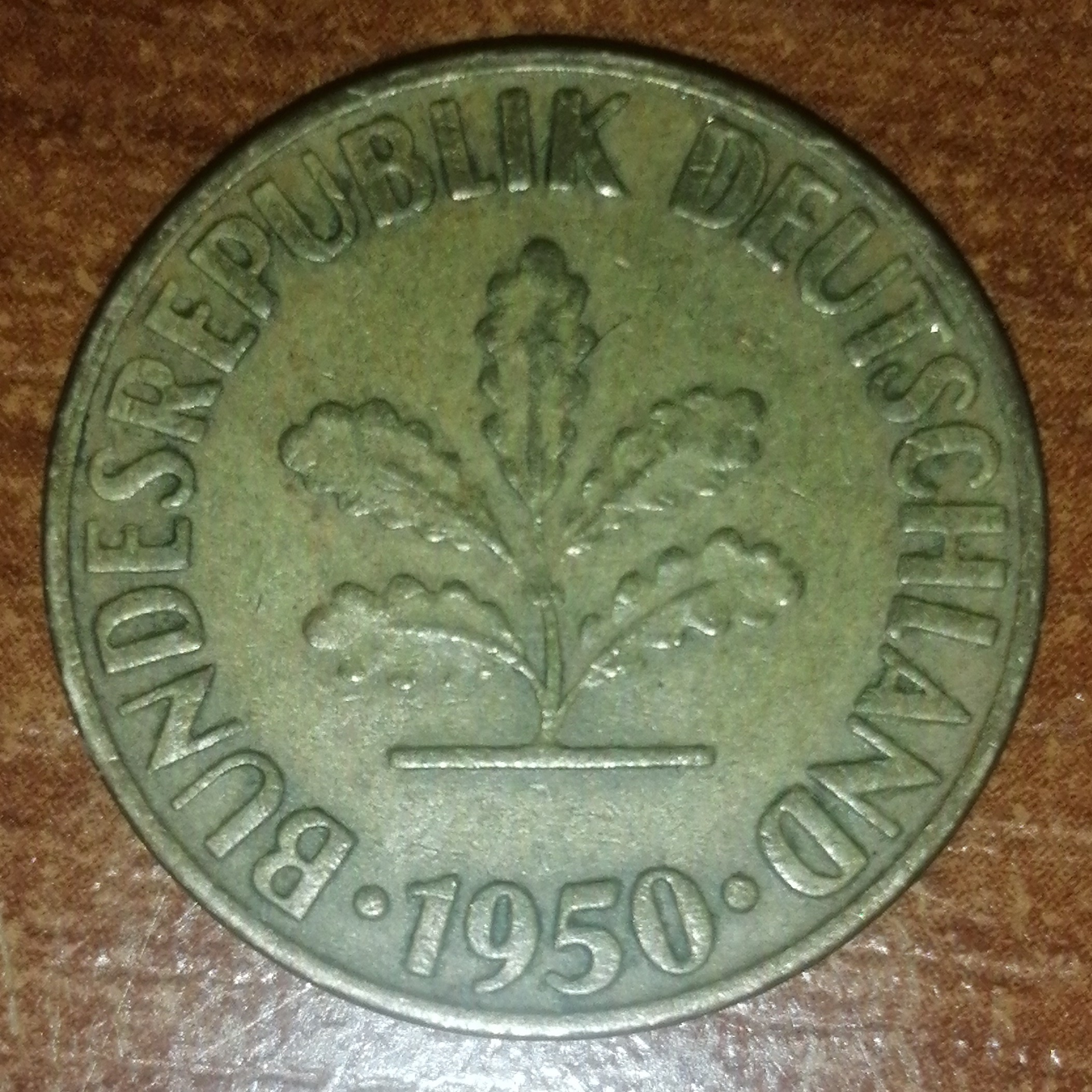 10 Pfennig front