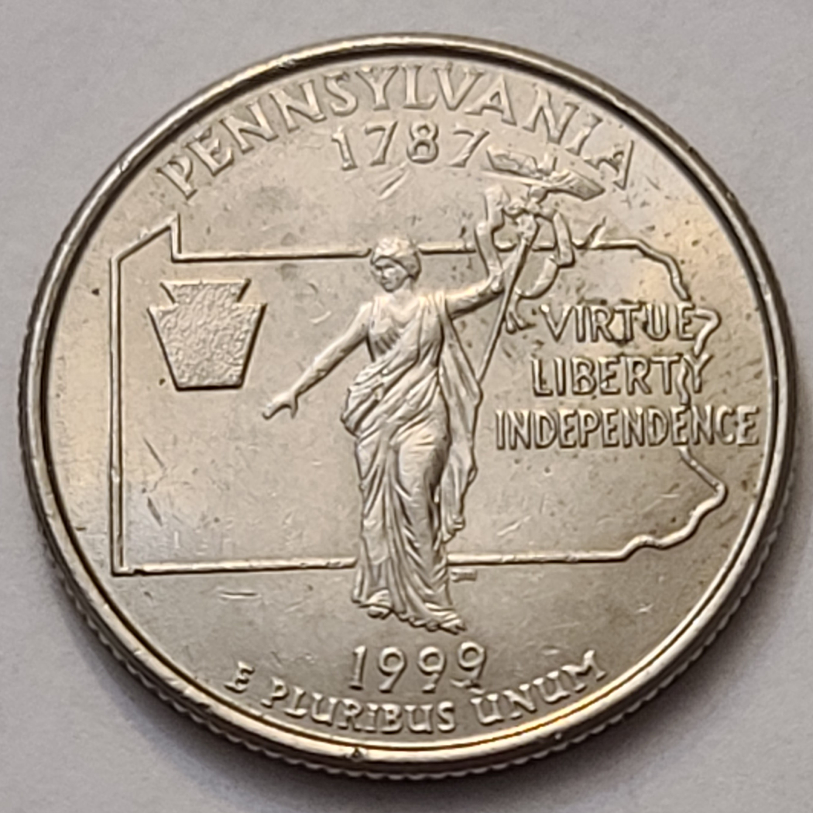 1/4 Dollar front