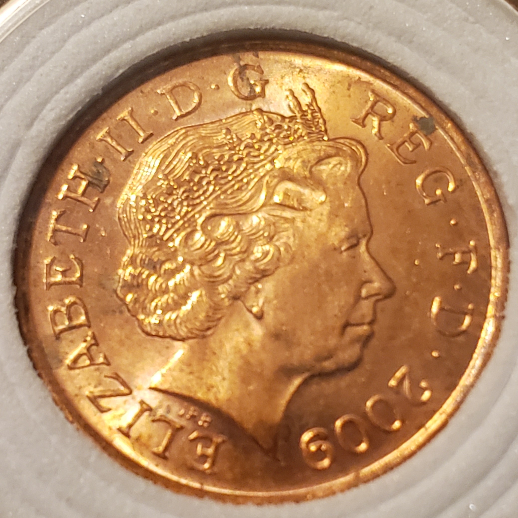 1 Penny back