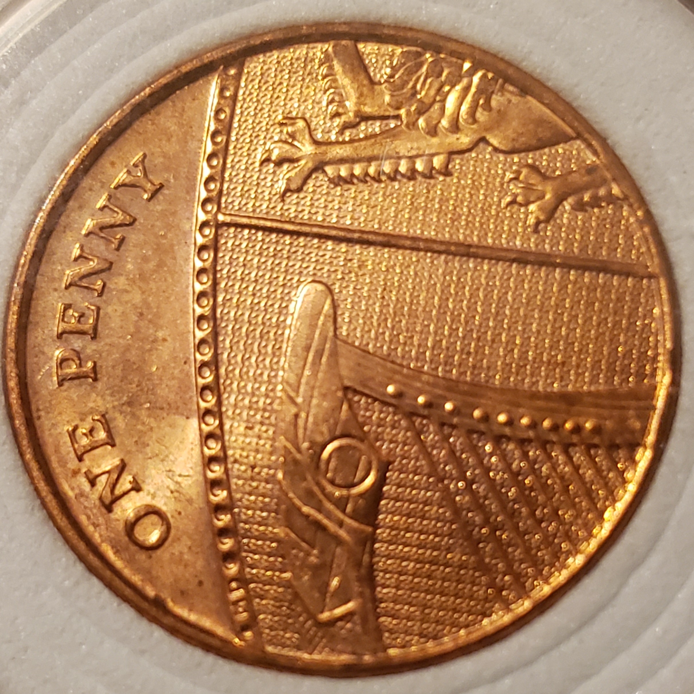 1 Penny front