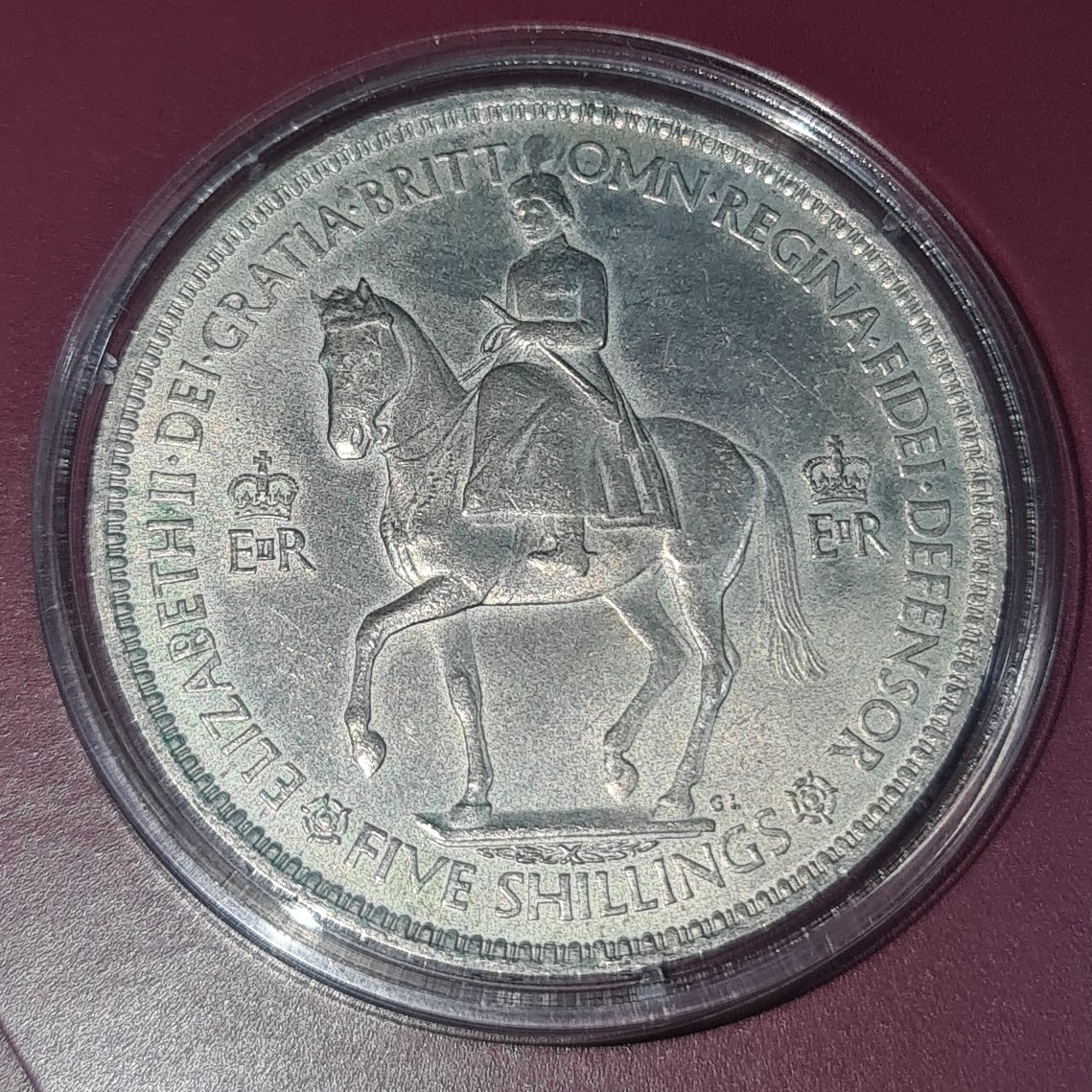 5 Shilling front