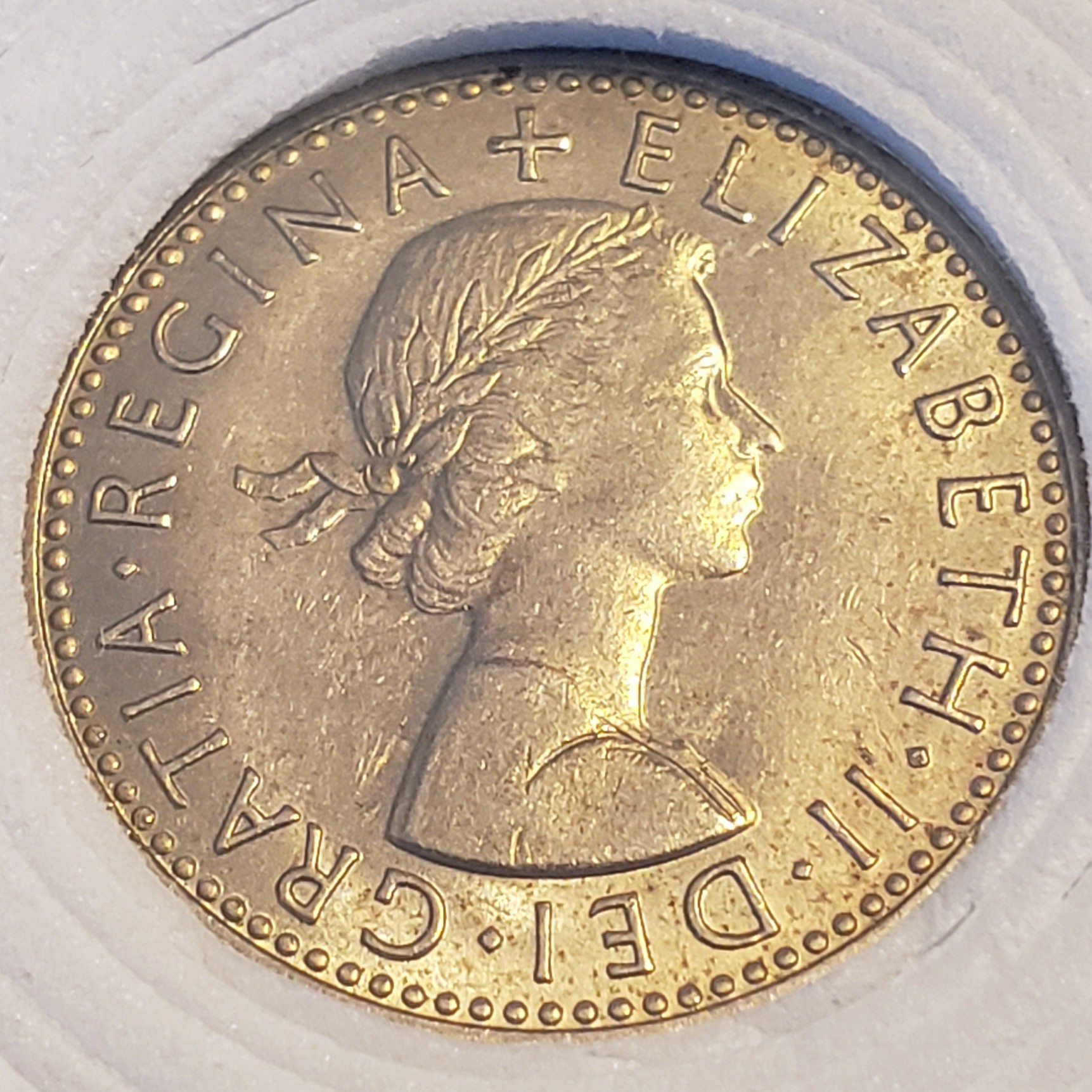 6 Pence back