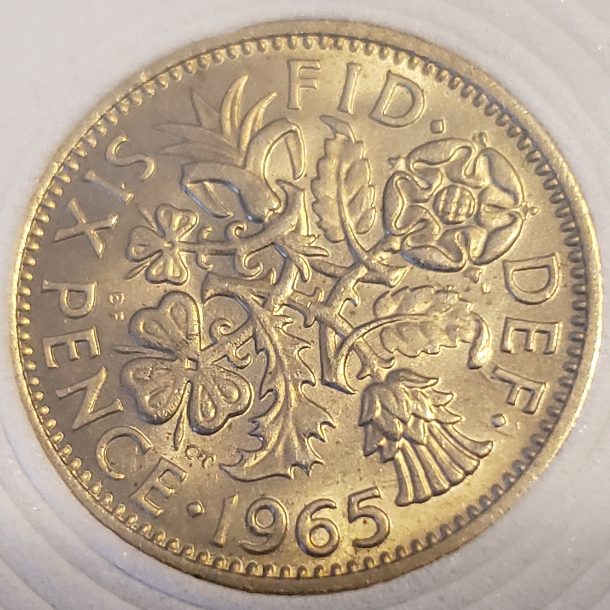 6 Pence front