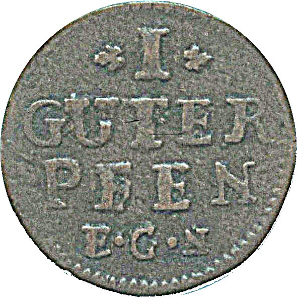 1 Pfennig back