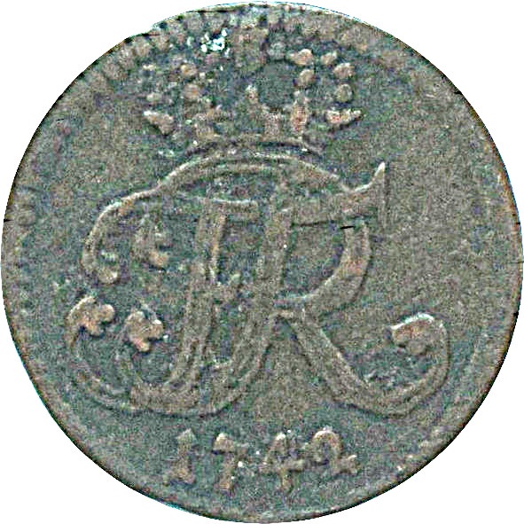 1 Pfennig front