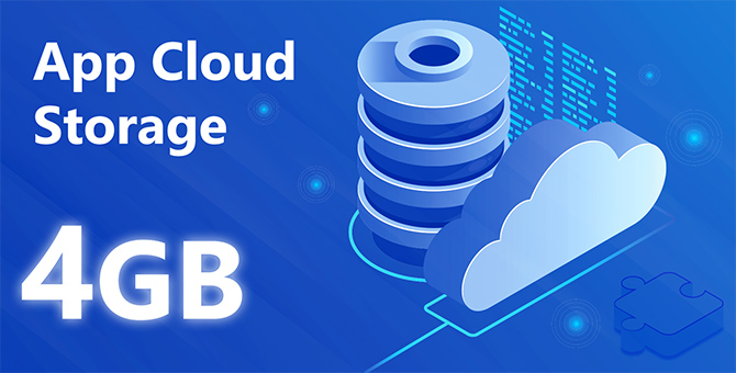 New: 4GB App Storage