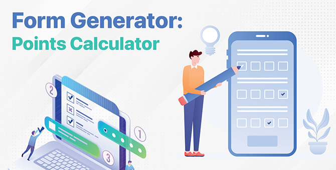 Générateur de formulaires : Calculateur de points