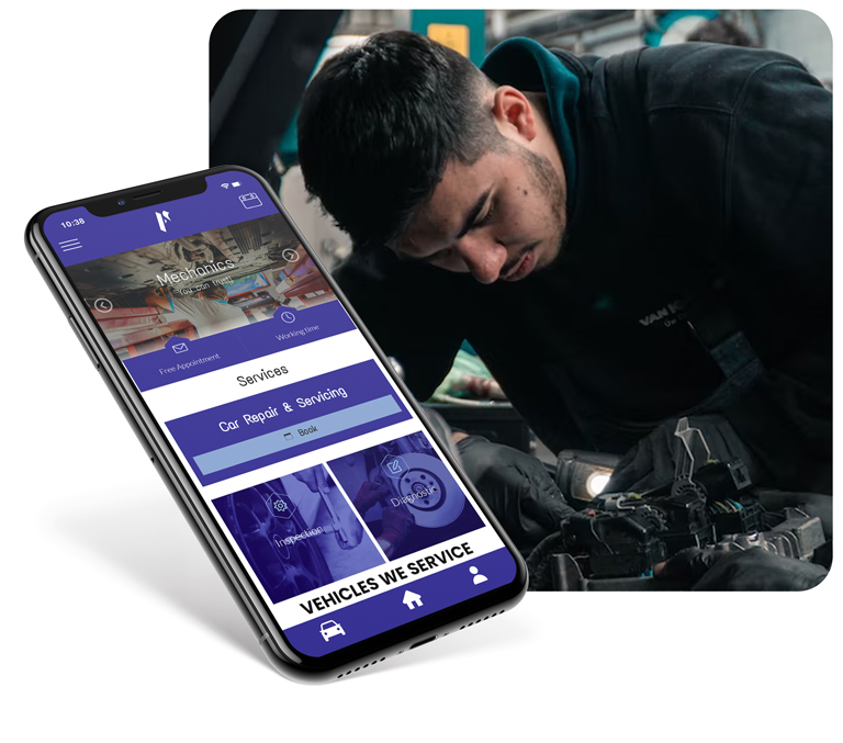 Aumentate l'efficienza del vostro garage con la vostra app