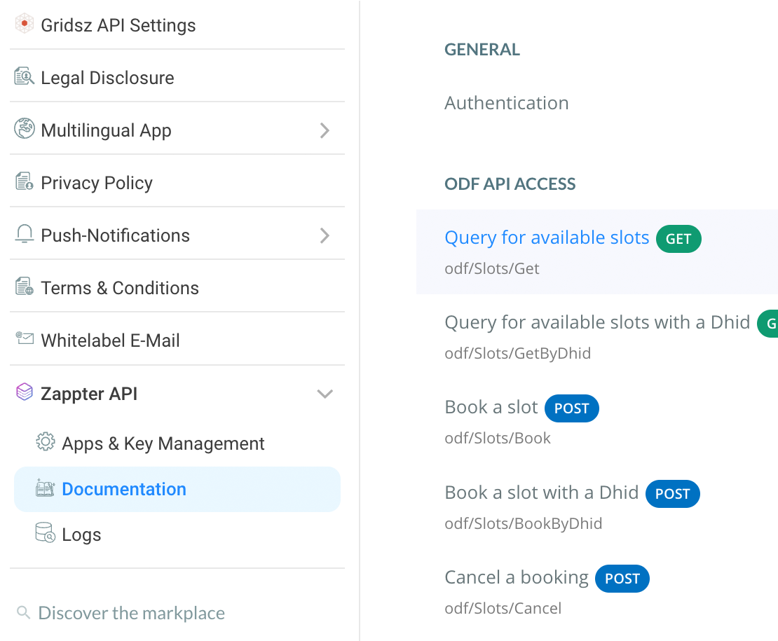 RESTful API for Data Retrieval and Export