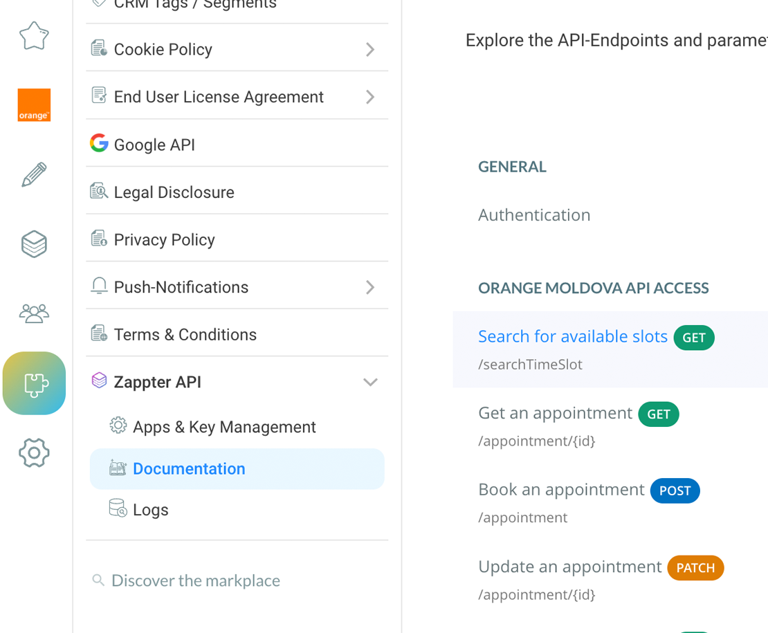 Endpoint API personalizzati e conformi a TMF