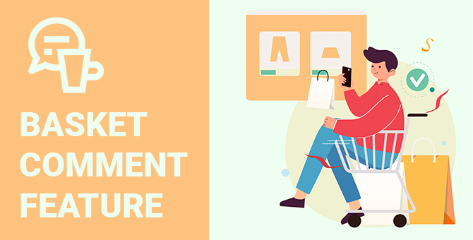 Shoping cart comment feature Shoping cart comment feature