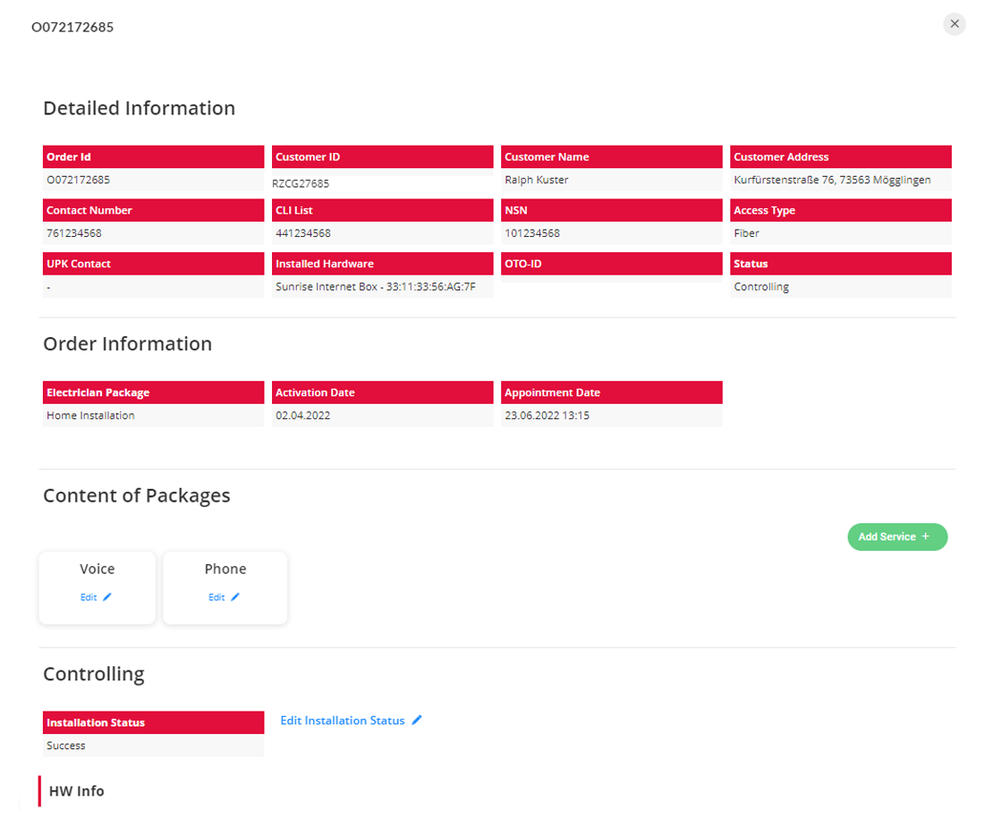 Evasione e gestione completa degli ordini