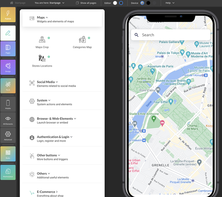 Erstellung deiner App -  In weniger als 5 Wochen