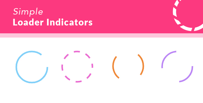 Indicateurs de chargeurs simples