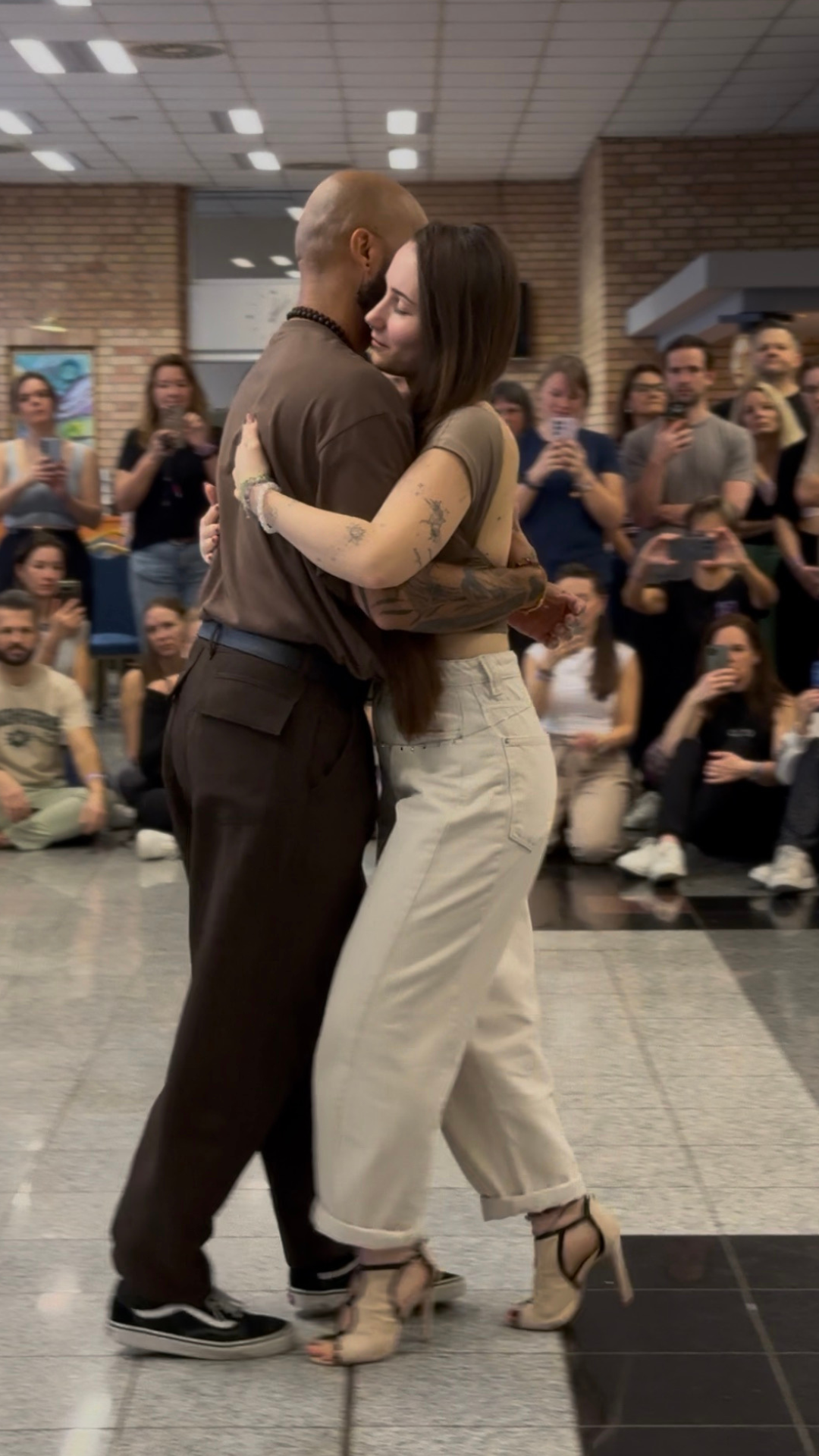 Albir and Natalia dancing