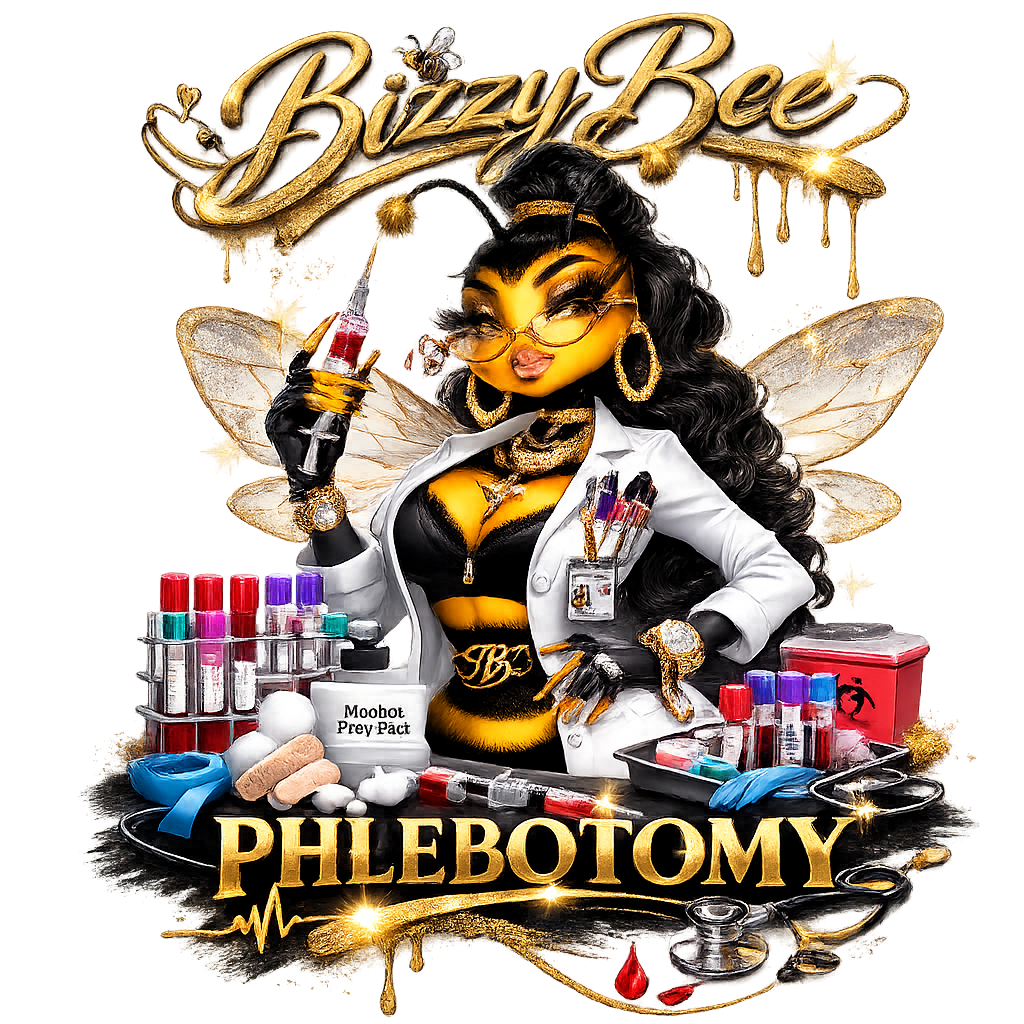 BizzyBee Mobile Phlebotomy services logo