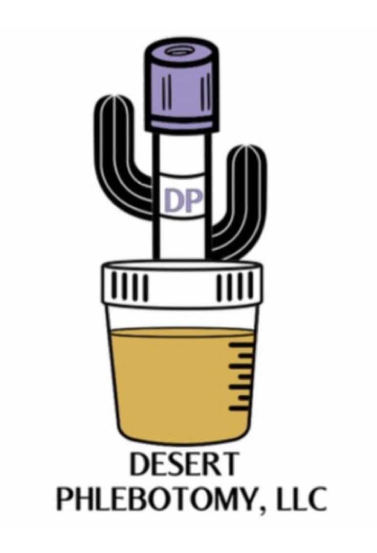 DESERT PHLEBOTOMY, LLC. 🌵 logo