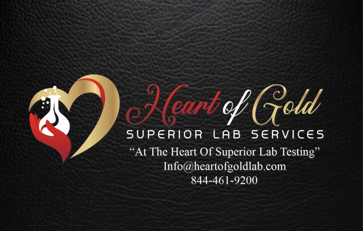 Heart of Gold Superior Lab Services- 24/7 On-site testing logo